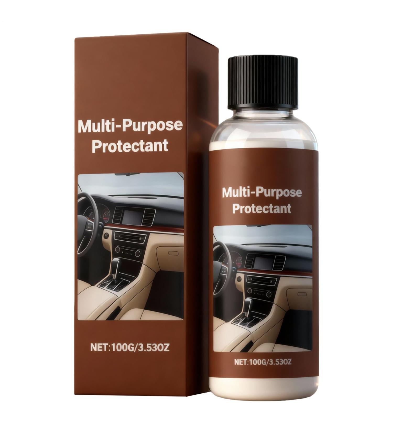 Leather Care Balm 3.9-inch Leather Cleaning Cream | Polishing Wax Color Restoration - 100 ml Nourishing Protective Shine for Bags Furniture Car Seats Jackets Care - Buy Online on GoSupps.com