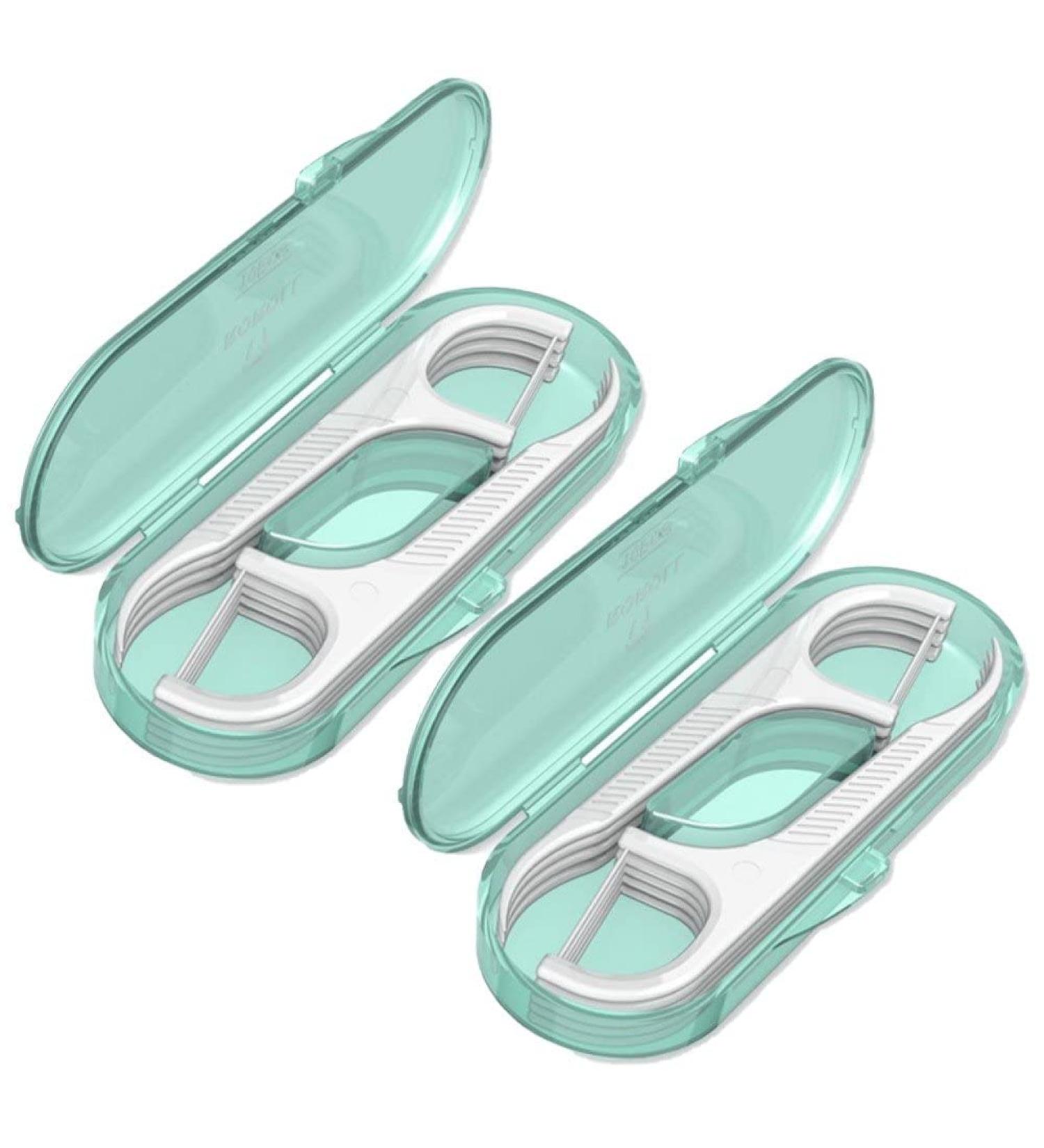 Wudaizhi Floss Toothpick Set - 2 Boxes of Dental Picks Mouth Cleaning Tools & Storage Case for Family Travel - Buy Online on GoSupps.com