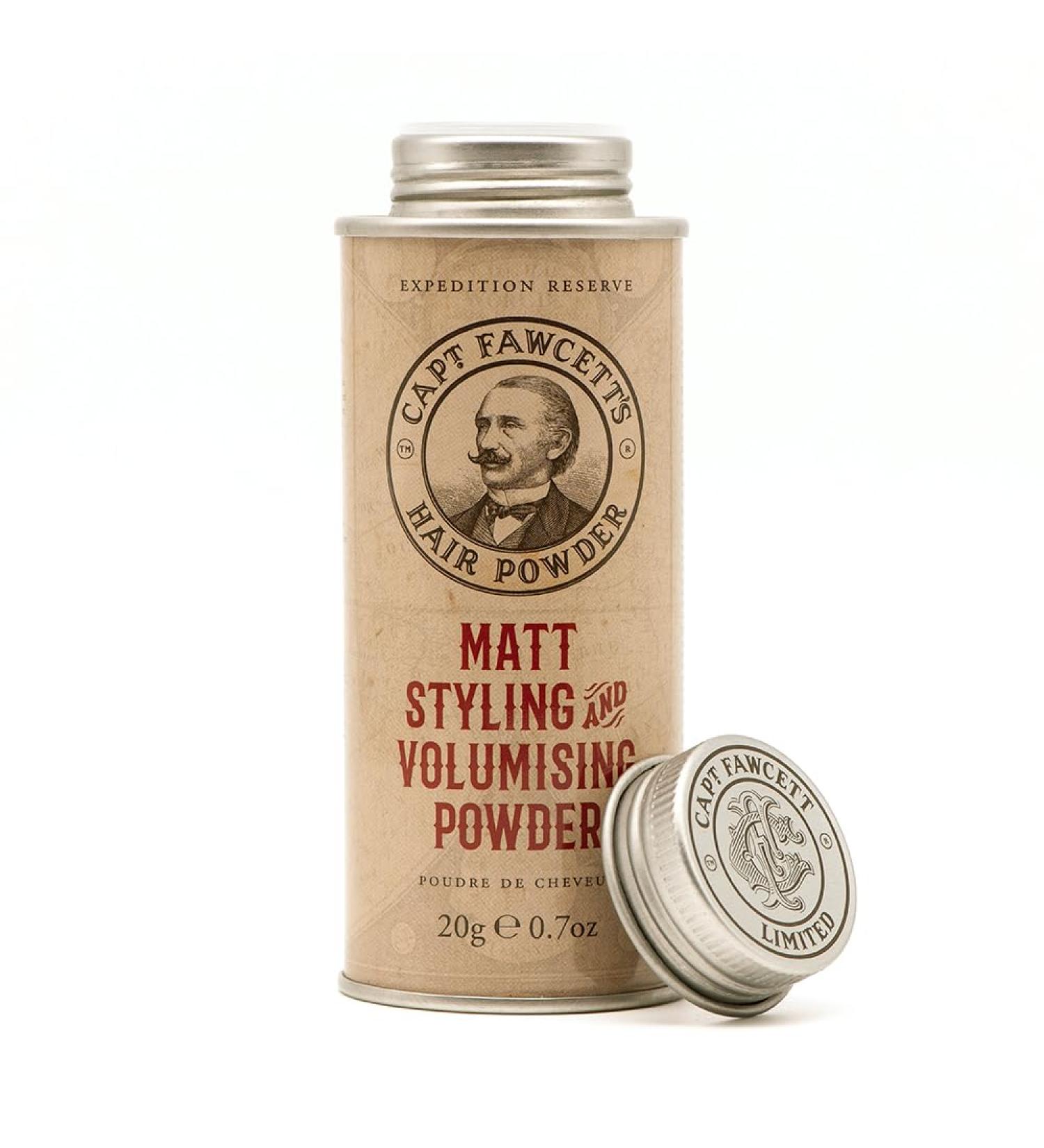 Captain Fawcett's Expedition Reserve Matt Hair Powder - Styling & Volumizing - Buy Online on GoSupps.com