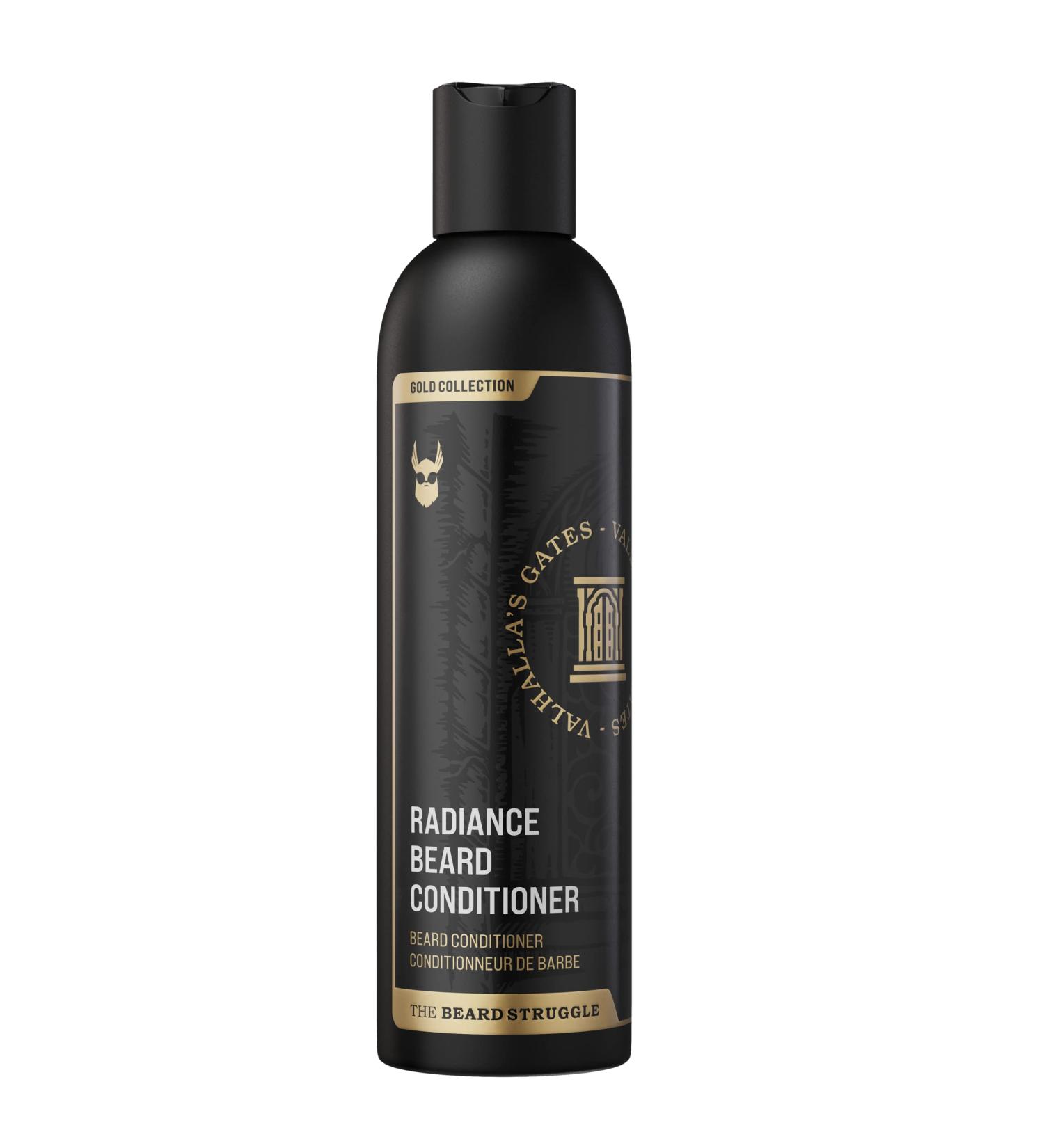 The Beard Struggle Marksman's Beard Conditioner - Gold Collection Valhalla's Gates (240ml) - Nourishing Beard Softener for Men - Buy Online on GoSupps.com