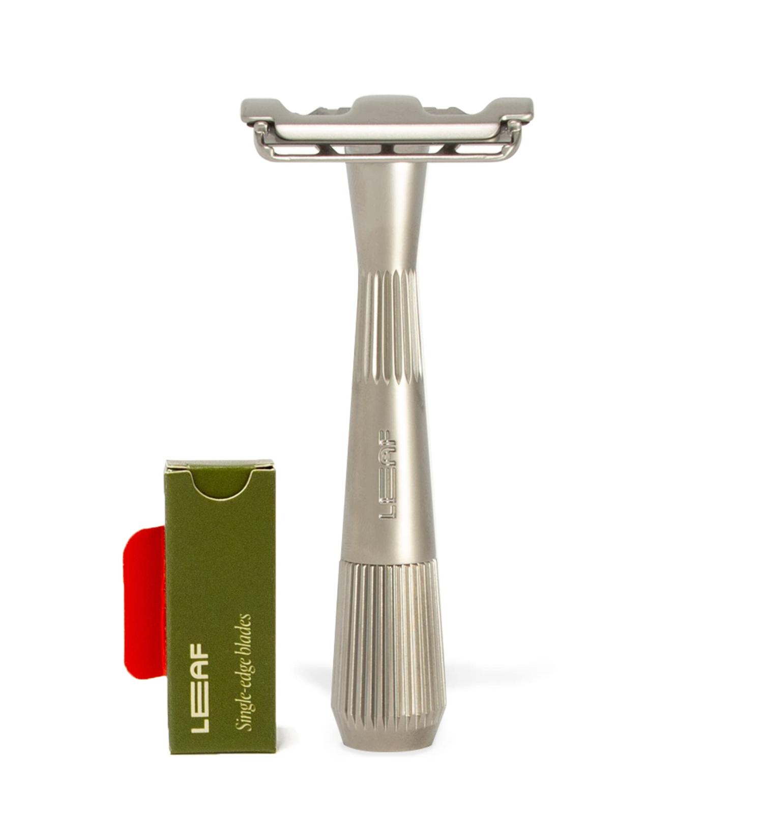 The Twig Razor (Silver) - Effortless and Eco-Friendly Shaving Solution - Buy Online on GoSupps.com