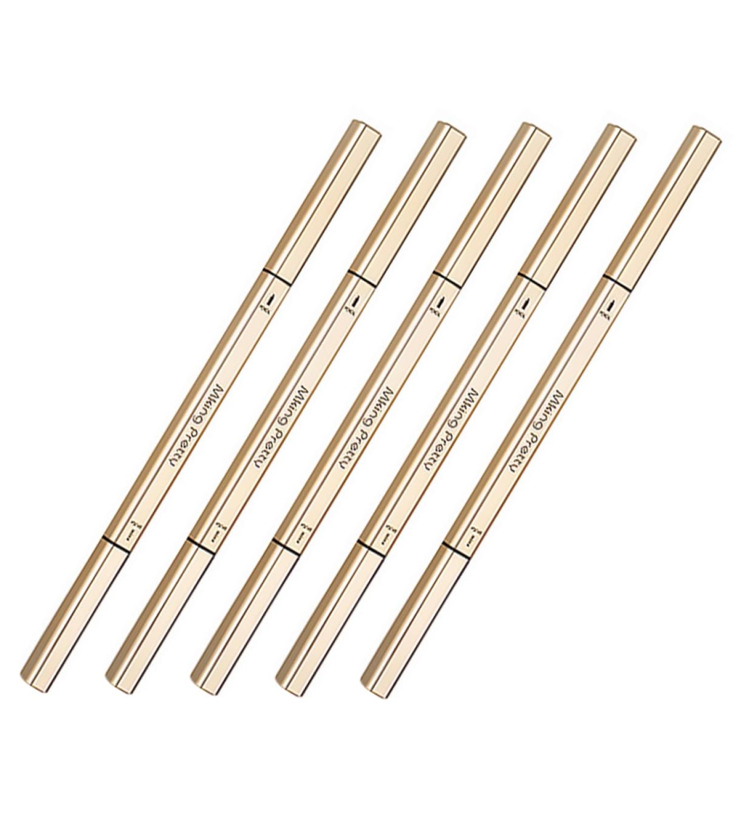 FRCOLOR 5pcs Double Ended Eyebrow Pencil Waterproof Eyebrow Pen Micro Brow Pencil Brow Pens Eyebrow Powder - Buy Online on GoSupps.com