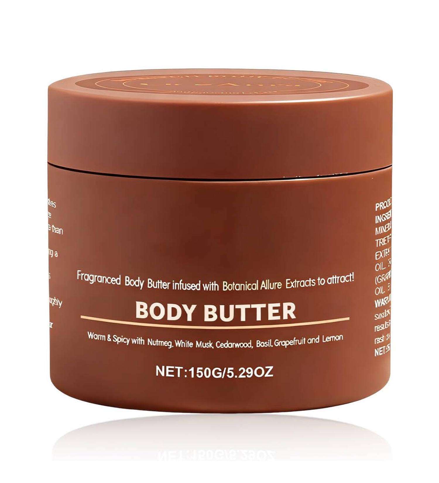 Body Butter Naturel au Beurre de Karit Bio Beurre Corporel Riche pour une Hydratation Profonde Texture Nourrissante pour une Peau Douce et Souple Id al comme Cadeau pour Femmes (150 ml) - Buy Online on GoSupps.com