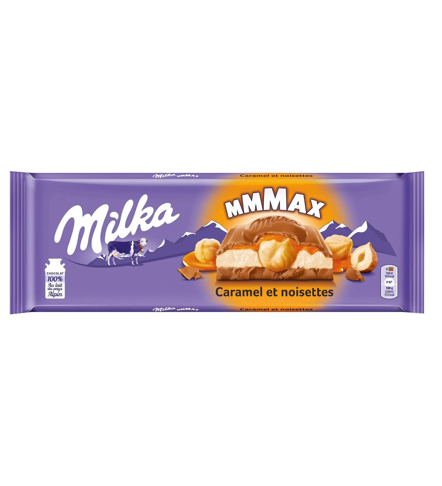 Milka - MMMAX Milk Chocolate and Caramel Bar - Christmas Chocolates - 300 g - Buy Online on GoSupps.com
