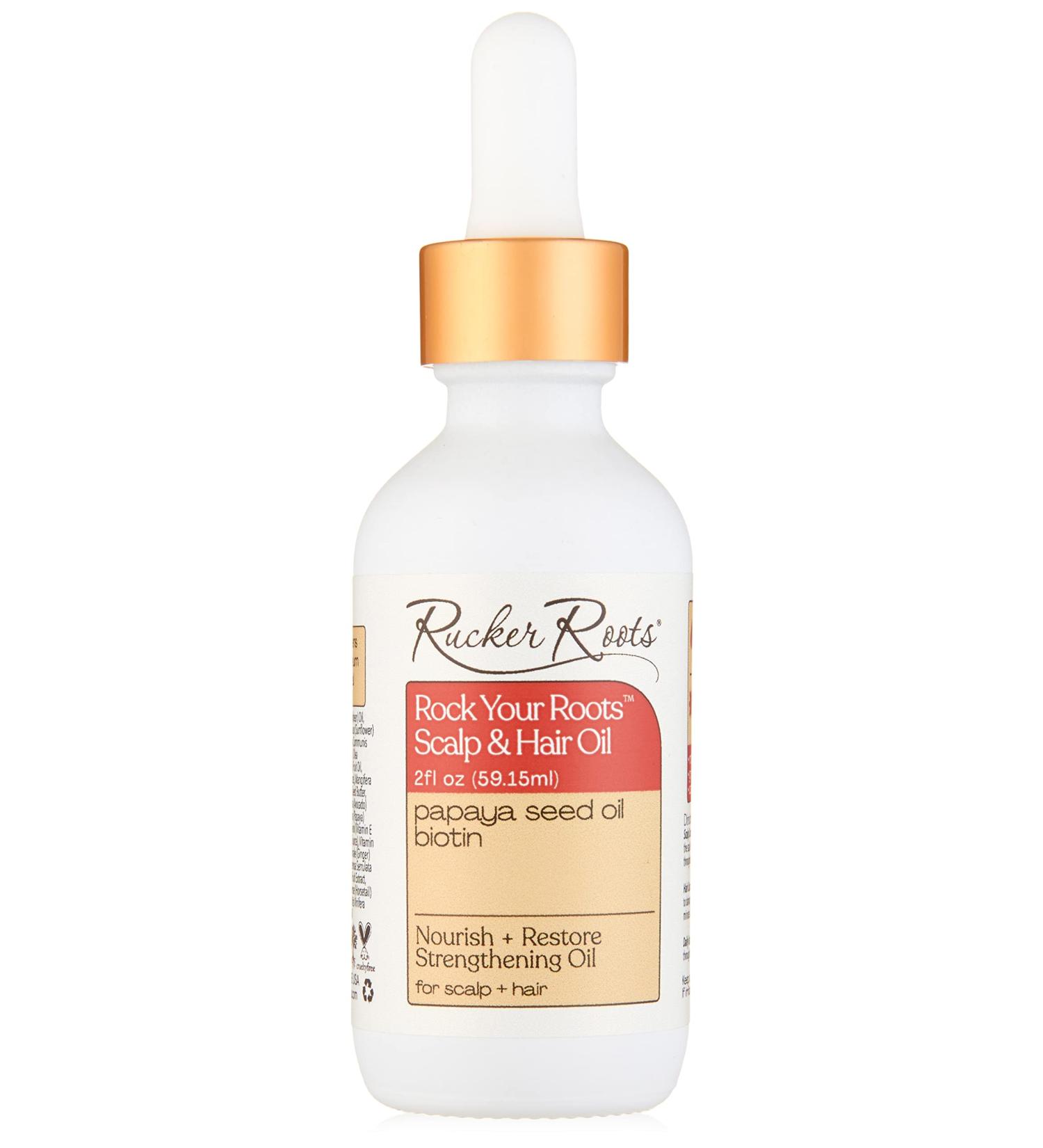 Rucker Roots Rock Your Roots Scalp & Hair Oil - Nourish & Revitalize Your Hair | International Shipping Available - Buy Online on GoSupps.com
