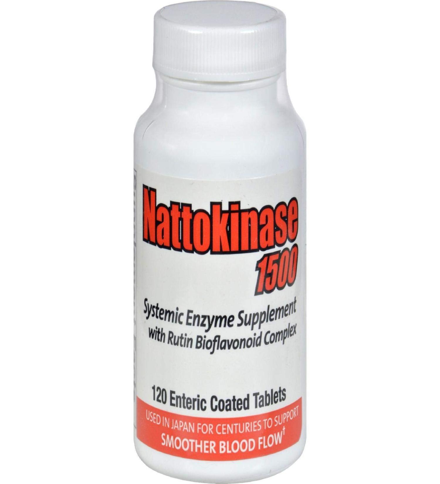 Naturally Vitamins Nattokinase 120 Tablets