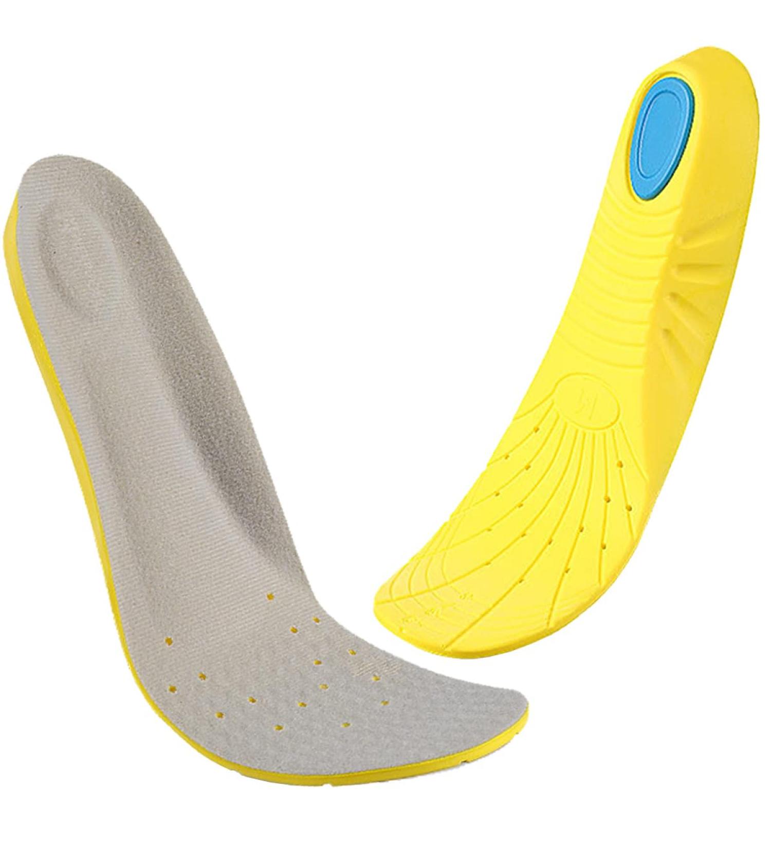 Buy Memory Foam Shoe Insoles for Men Women & Kids - Arch Support Cushioning & Pain Relief | International Shipping - Buy Online on GoSupps.com