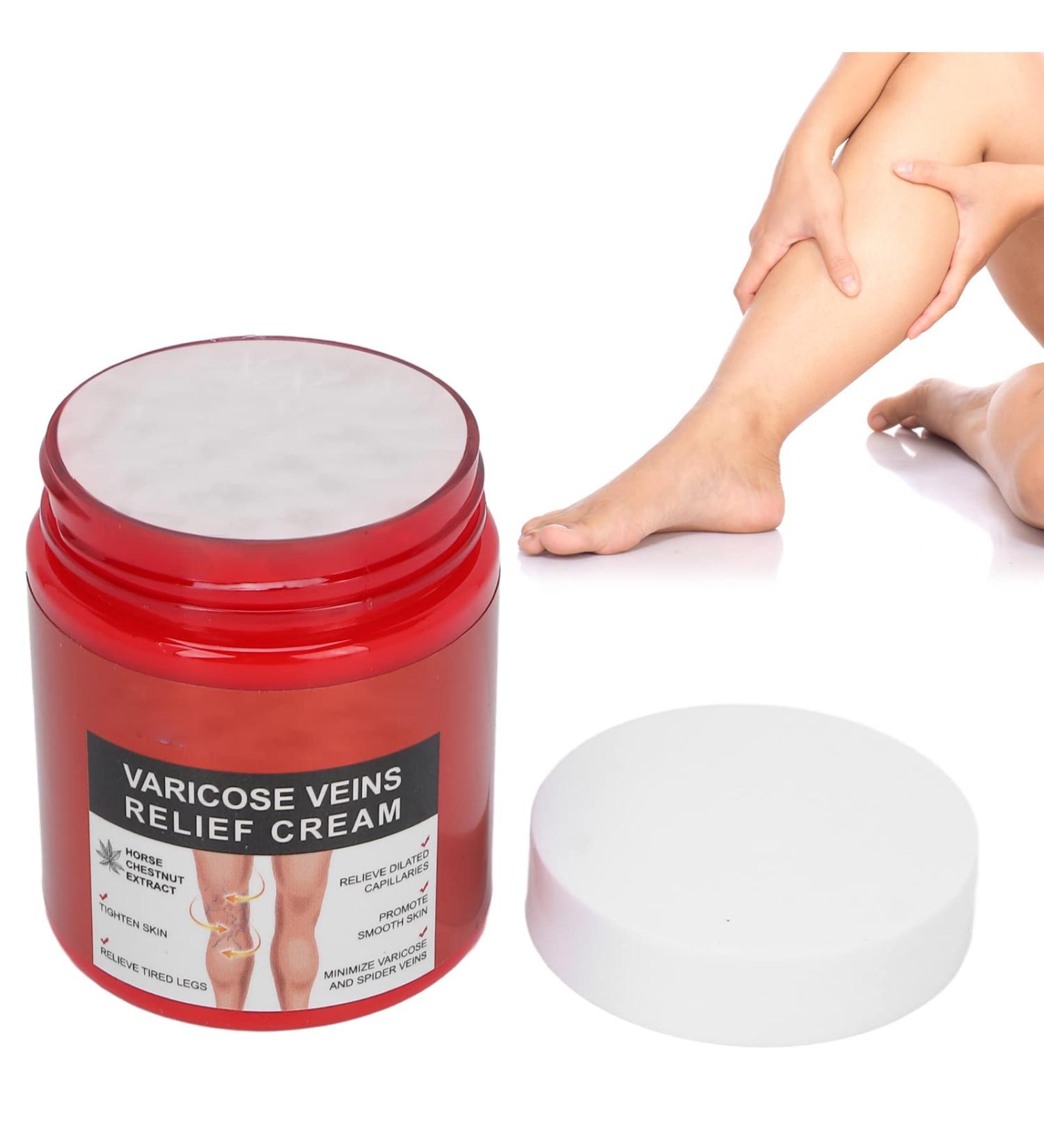 Varicose Veins & Muscle Relief Cream - Professional Treatment for Legs, Phlebitis Relief - Buy Online on GoSupps.com