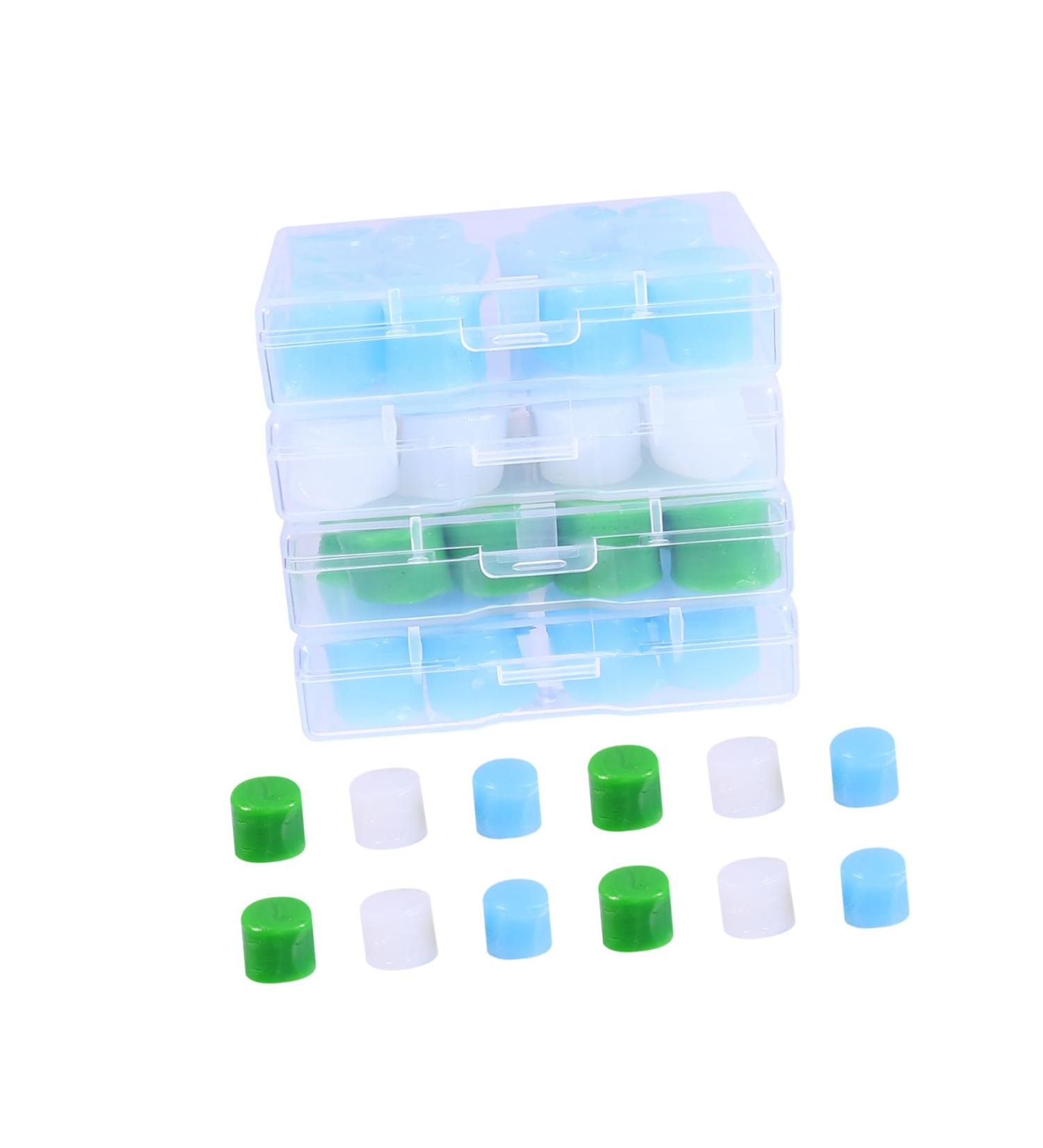 NOLITOY 24 Pairs Silicone Ear Buds Set | Washable Anti-Noise Swimming Earbuds for Practical Learning & Multipurpose Use - Shop Internationally - Buy Online on GoSupps.com