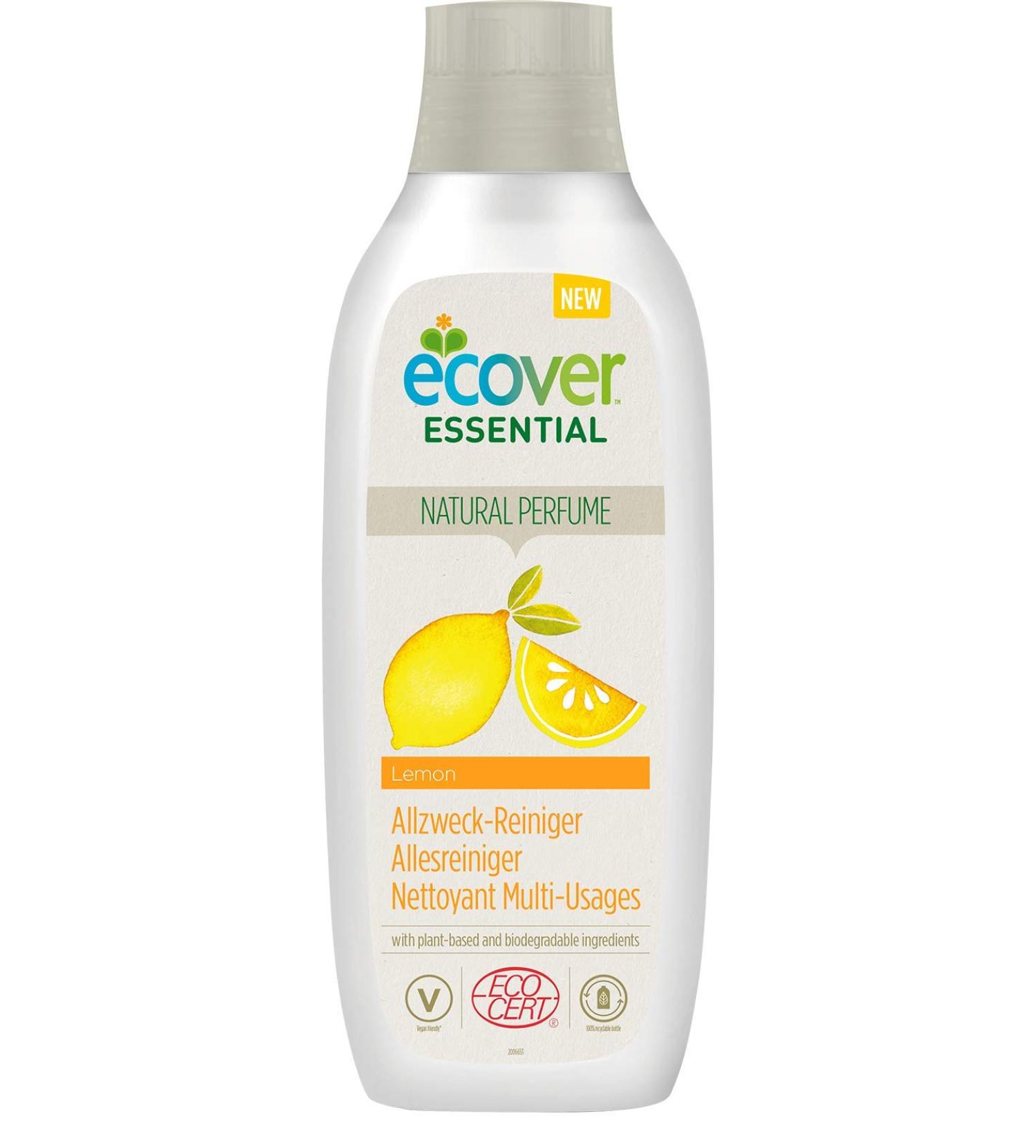 Ecover - 411020191 - Maintenance - Multi-Purpose Cleaner - Eco-surfactants Lemon - 1 L