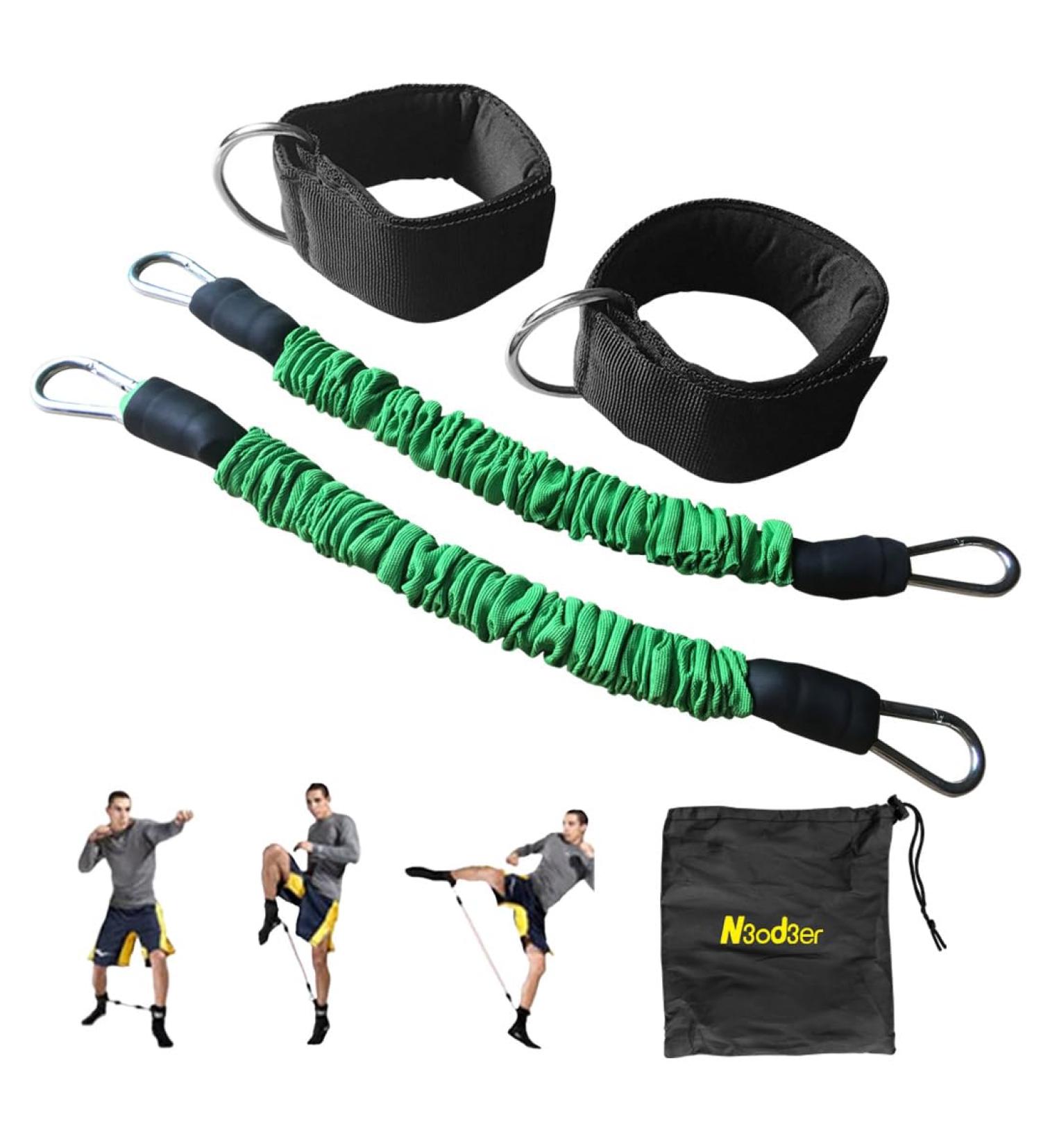 Ankle Resistance Bands for Speed & Agility | Best Training Tool for Football Basketball Taekwondo & More - Buy Online on GoSupps.com