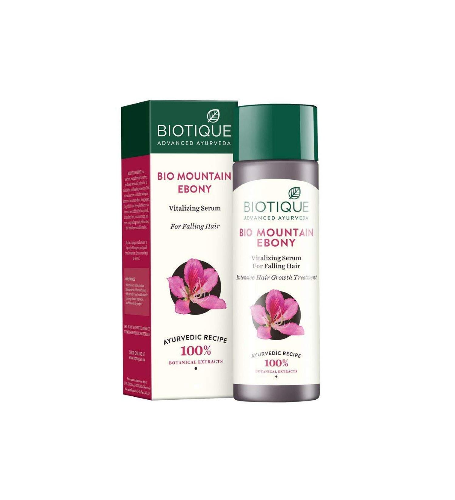 ECH Biotiue Bio Mountain Ebony Vitalizing Serum for Falling Hair Intensive Hair Growth Treatment 120ML - Buy Online on GoSupps.com