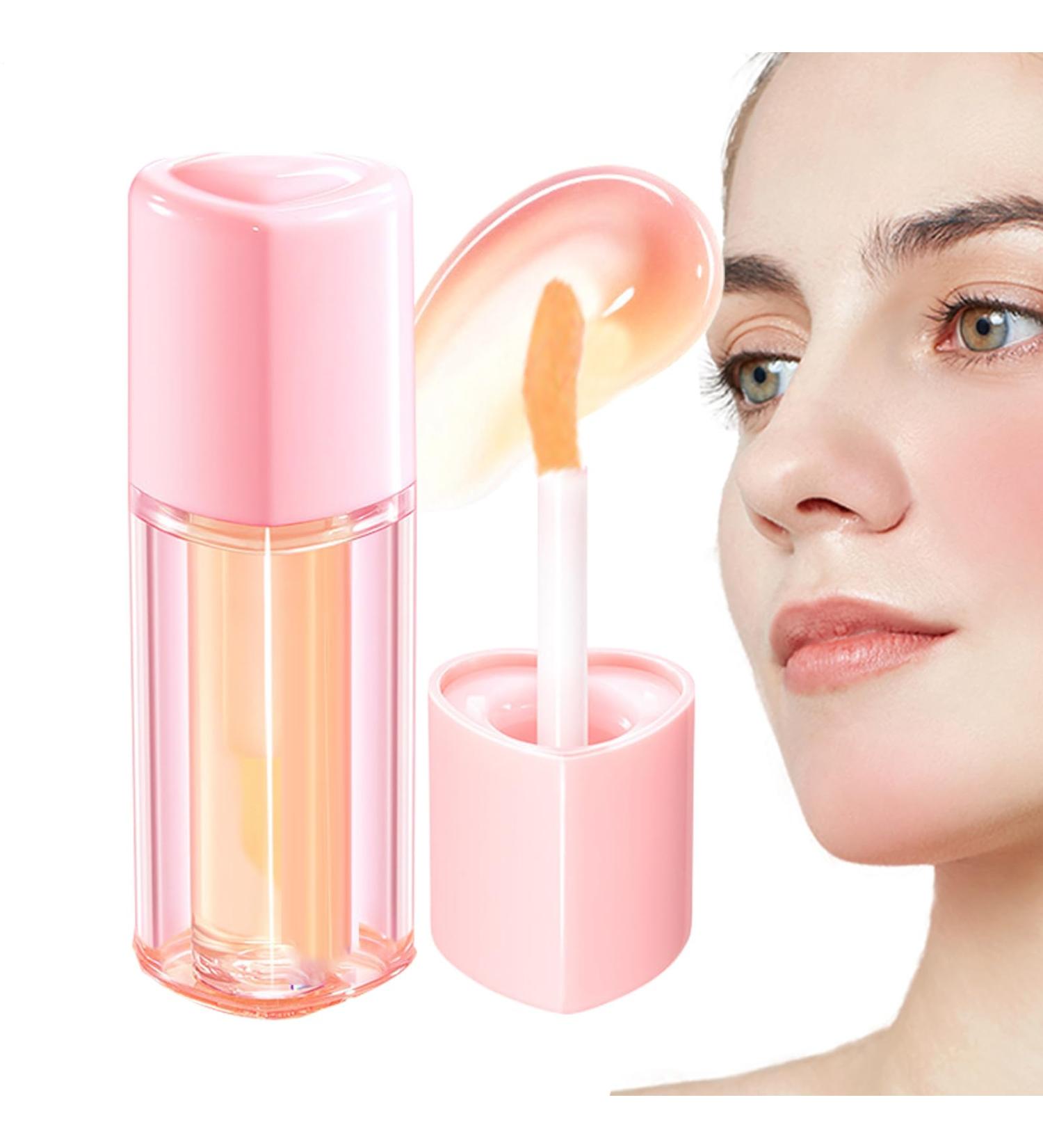 Color-Adaptive Lip Oil - Lip Tint 2g - Non-Sticky Moisturizing Face Care for Women and Girls for Daily Use - Buy Online on GoSupps.com