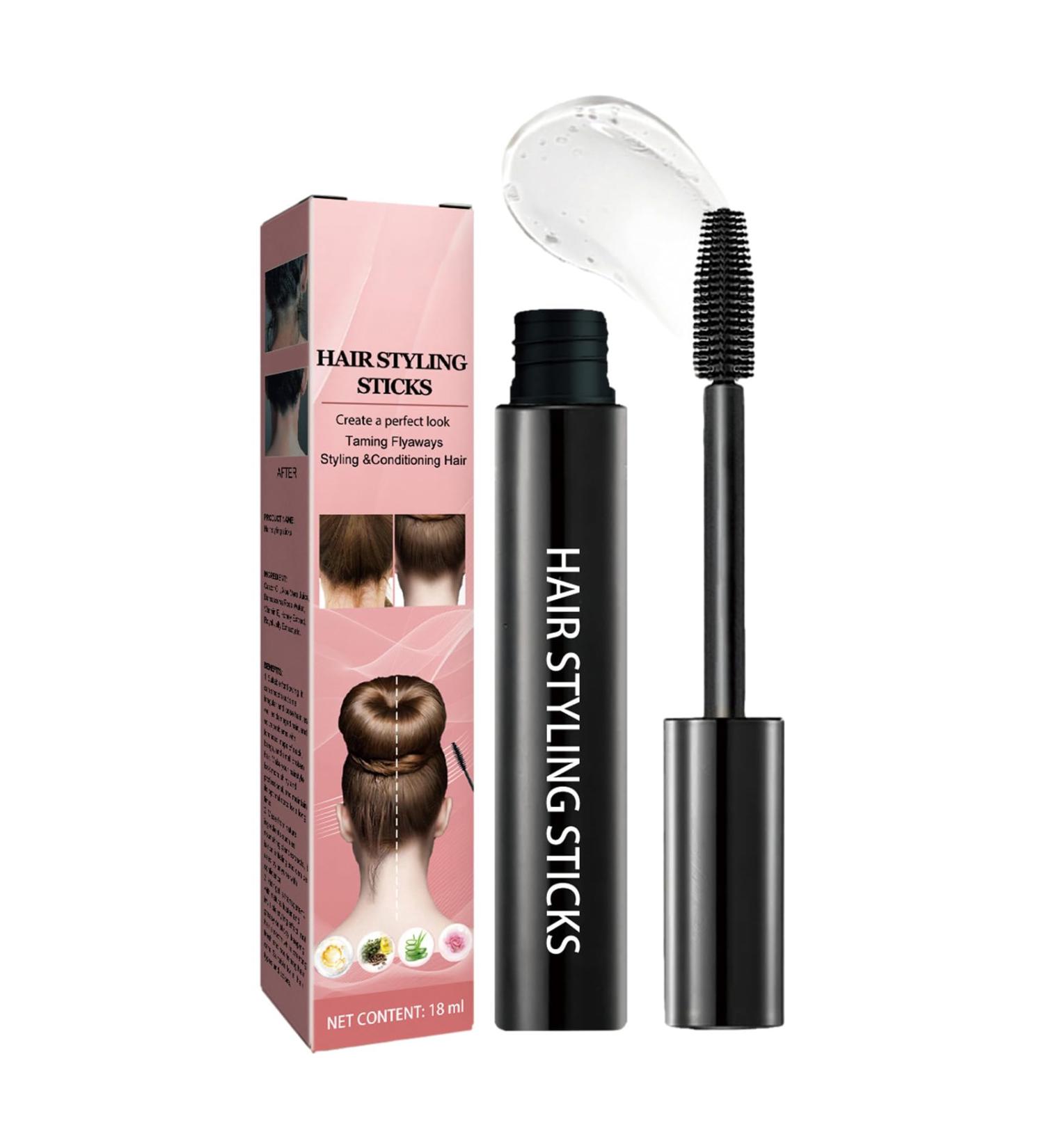 Anloximt Hair Fly Away - Long Lasting Non-Greasy Hair Gel Stick 18ML | Fly Away Hair Tamer Moisturizing Hair Wax Stick for Hair Non-Sticky Hair Mascara - Buy Online on GoSupps.com