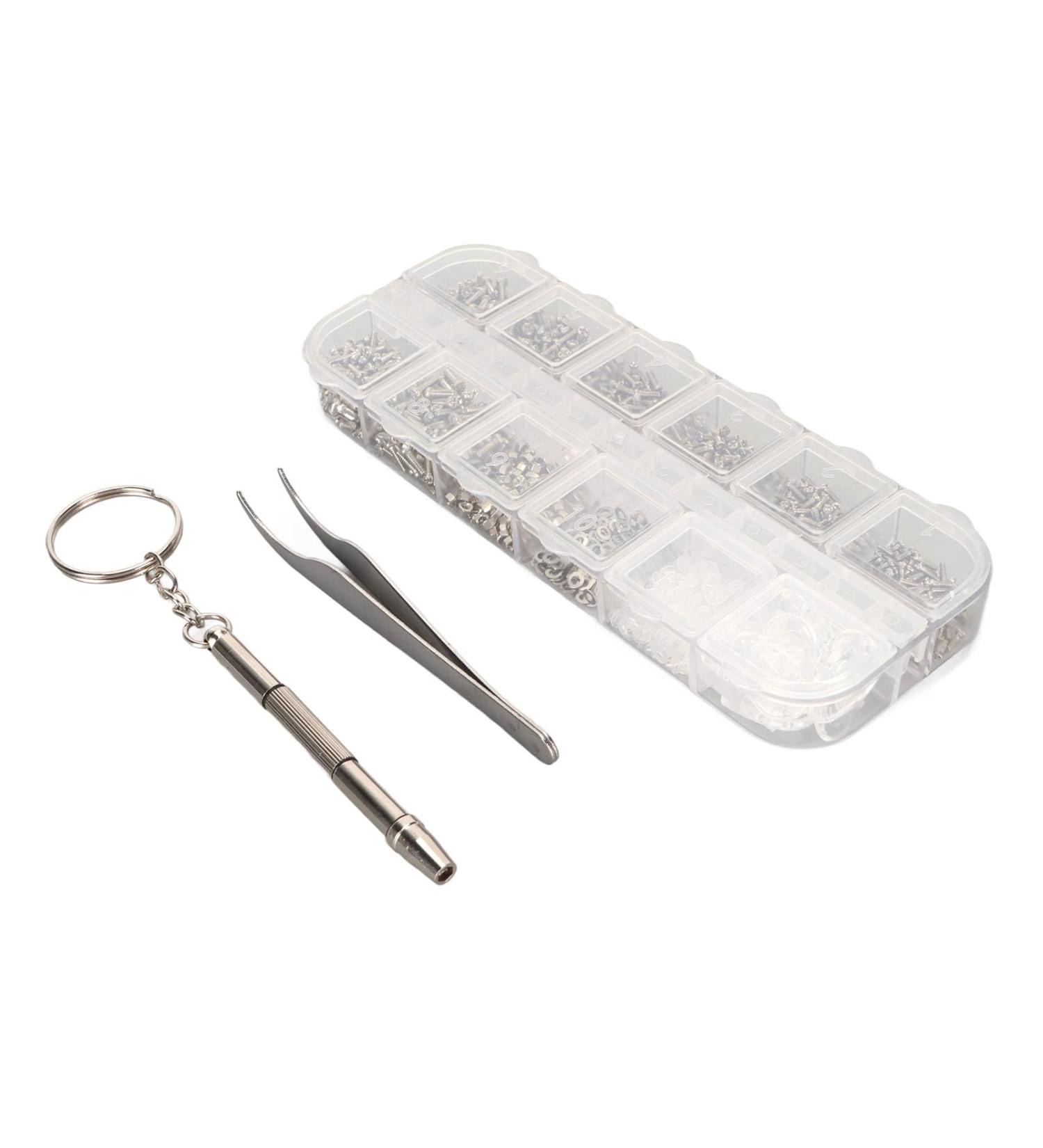 Glasses Screws Anti Corrosive Various Size Sturdy Glasses Repair Kit Stainless Steel for Watch - Buy Online on GoSupps.com