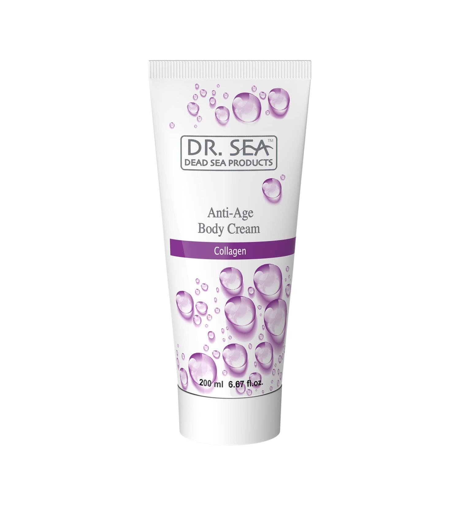 Dr. Sea Collagen Anti Aging Body Cream for Mature Lifting Skin 200ml - Buy Online on GoSupps.com