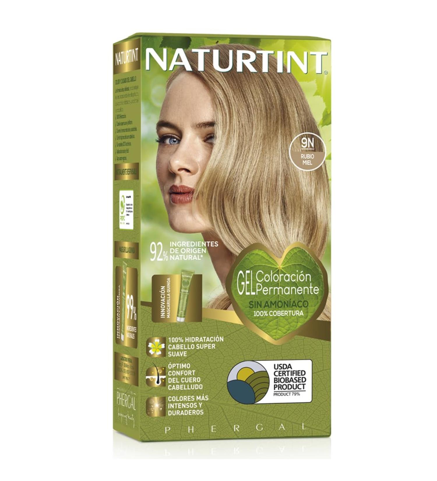 Natureint Hair Color 9N Honeyblond 170ml - Ammonia-Free & Naturally Enriched - Buy Online on GoSupps.com