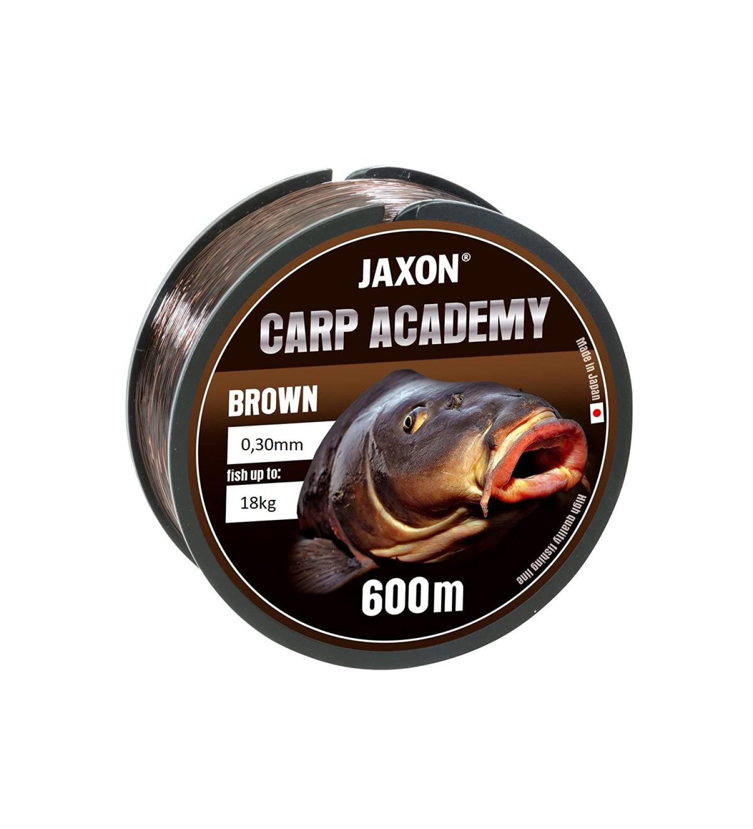 Carp line fishing line JAXON CARP Academy 600m spool 0.25-0.35mm feeder line carp monofilament 600m/0.35mm/23kg