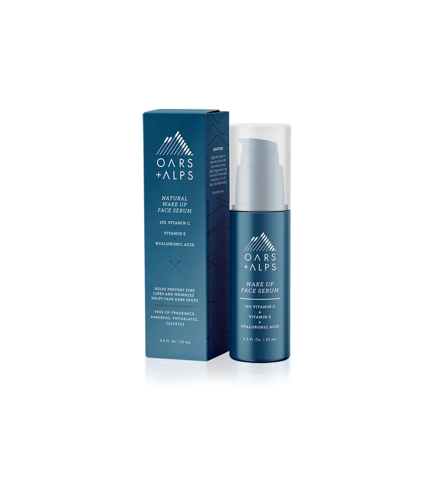 Oars + Alps Anti Aging Vitamin C Serum - Hyaluronic Acid & Vitamin E - TSA Friendly - 0.8 Fl Oz - Buy Online on GoSupps.com