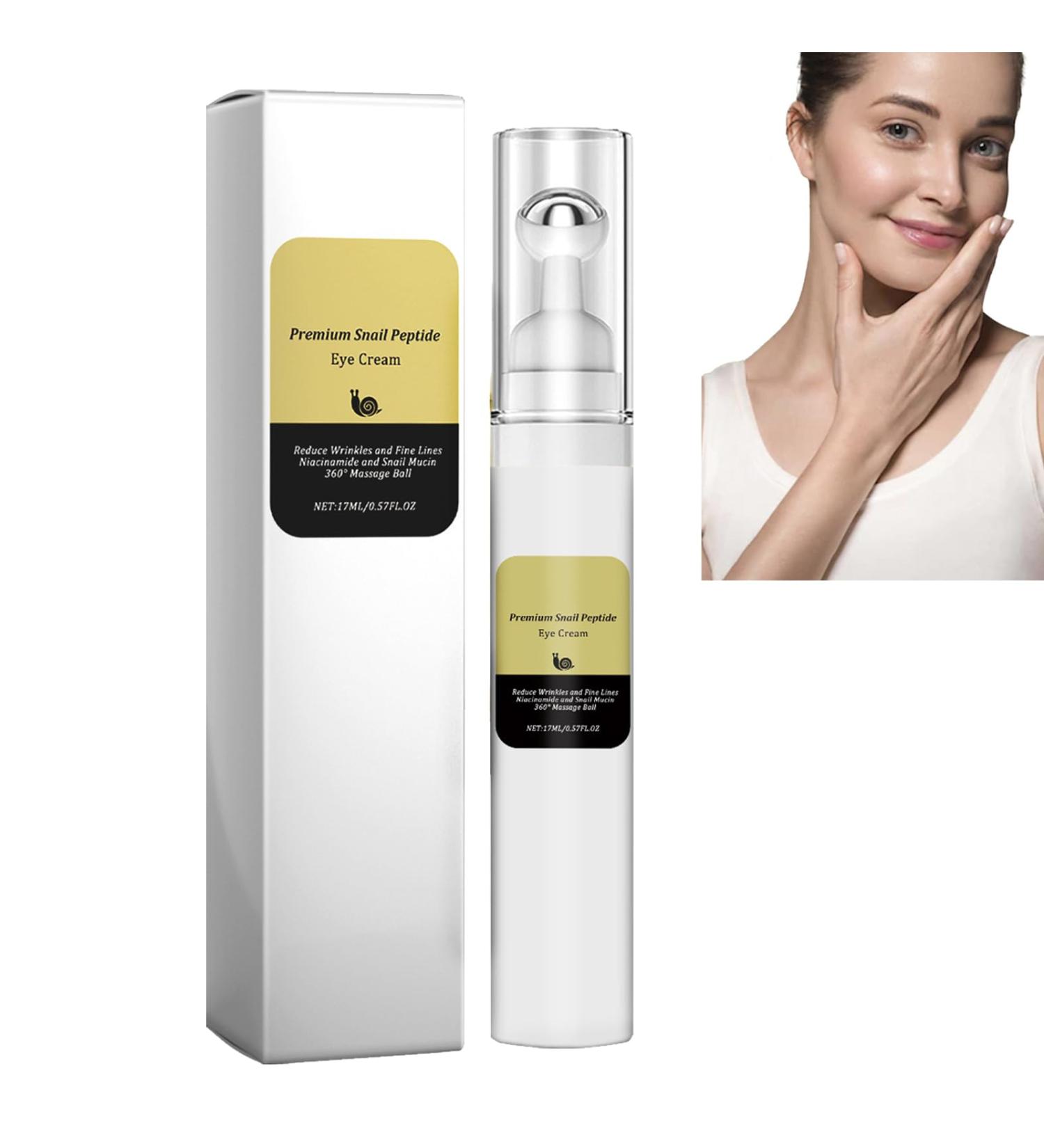 KOAHDE Snail Moisturizing Eye Cream Remove Dark Circles Eye Cream Remove Eye Wrinkles Cream Black Circle Removing Eye Cream Magic Eye Cream Eye Cream Remove Eye Wrinkles Remove Eye Bags Eye Cream 17ML - Buy Online on GoSupps.com