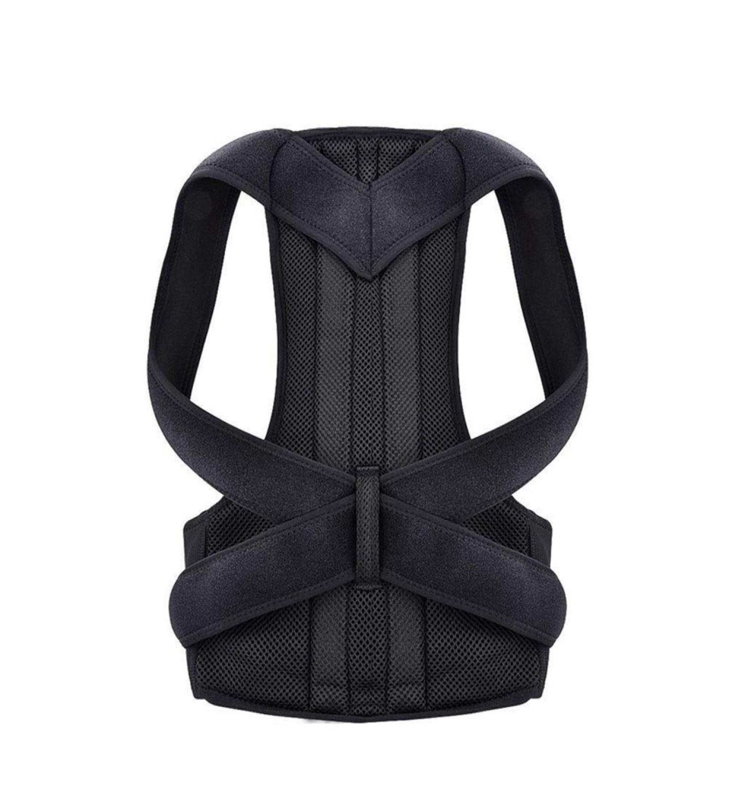 ELzEy Posture Corrector Back for Men and Women Back Posture Brace Clavicle Support Stop Slouching and Hunching Adjustable Back Trainer (Color : Black Size : Small) Full moon lofty ambition - Buy Online on GoSupps.com