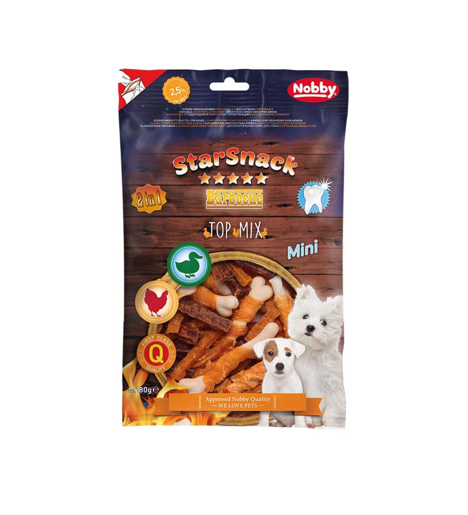 Nobby StarSnack Mini Barbecue Top Mix approx. 180g