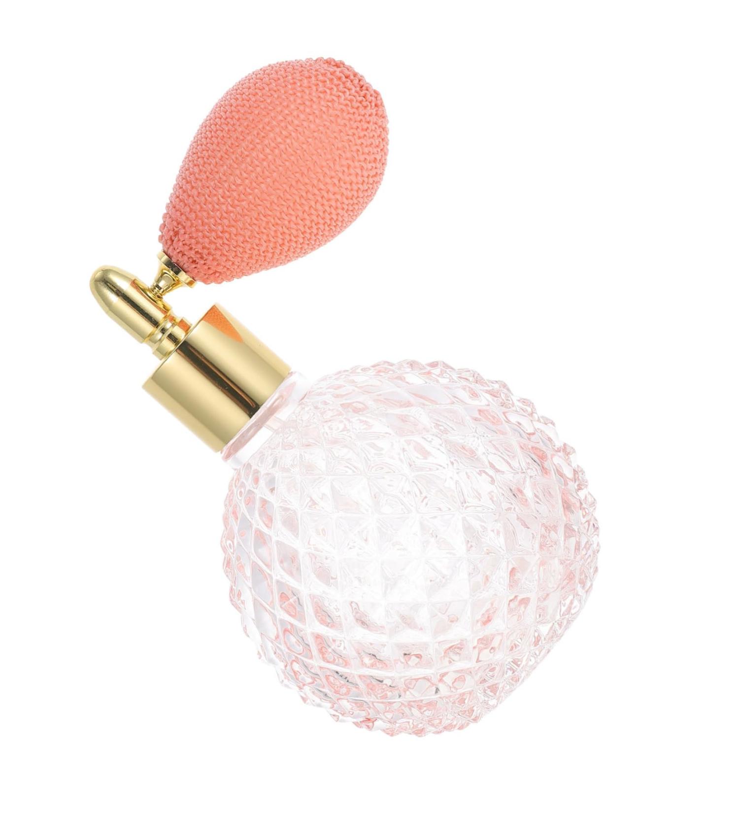 POPETPOP Air Bag Spray Bottle Travel Perfume Dispenser Retro Glass Perfume Empty Makeup Sprayer Vintage Glass Perfume Bottle Terrariums Glass Gasbag Bottle Hair Spray Cosmetic Crystal Glass 100 ml Pink - Buy Online on GoSupps.com
