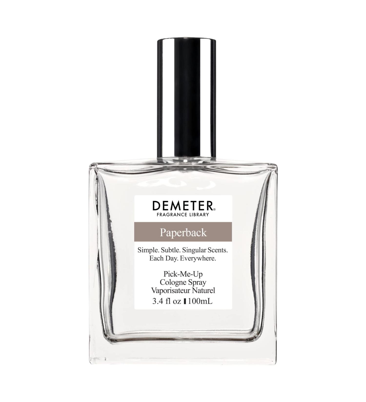 DEMETER Paperback 3.4 Oz Cologne Spray Perfume for Women and Men Paperback 3.4 Fl Oz (Pack of 1) - Buy Online on GoSupps.com
