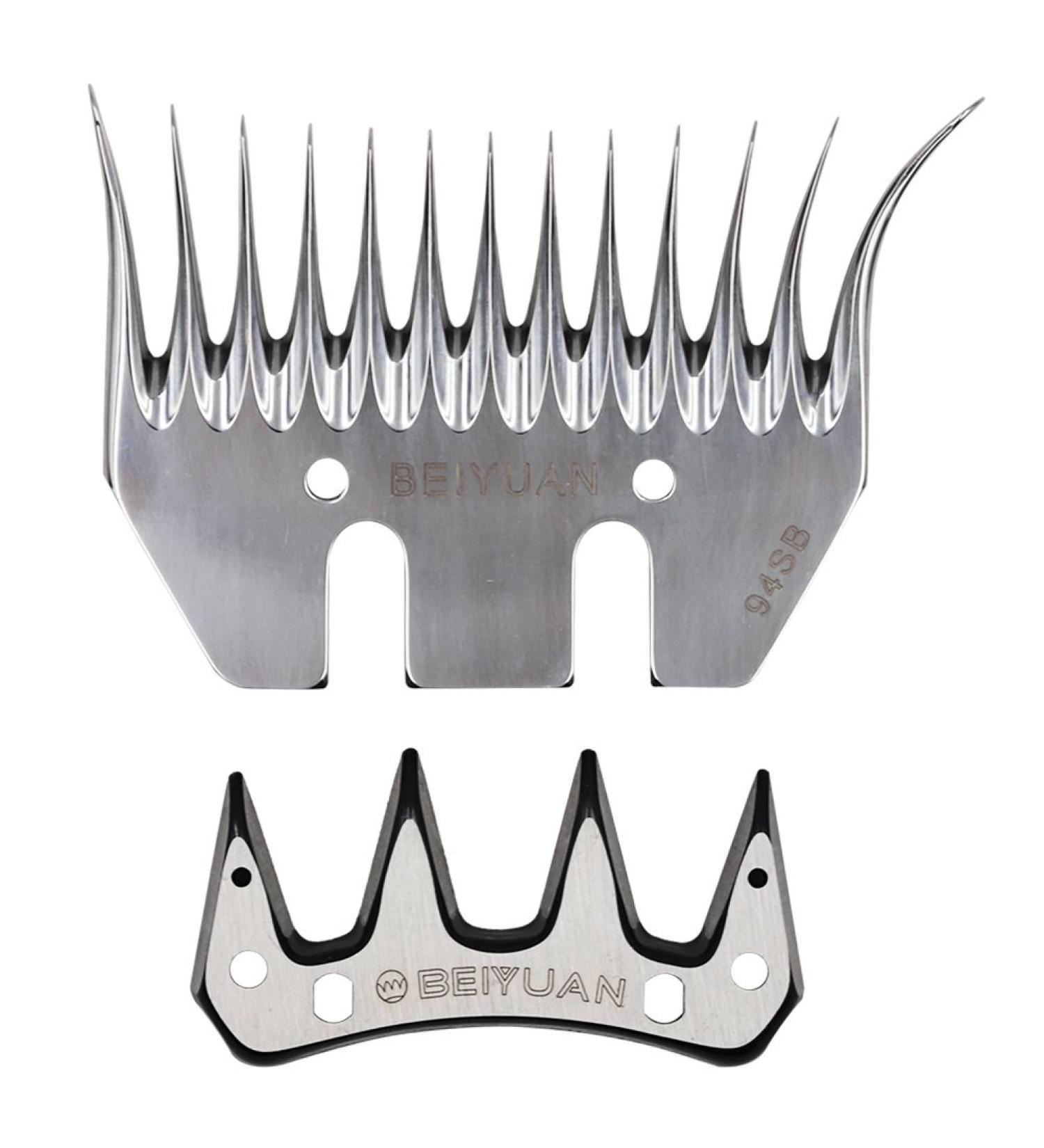 MasXirch 13 Curved Tooth Sheep Shear Clipper Replacement Blades for fit Oster Lister Heiniger Sheep Clippers Detachable Animal Trimmer Shears for Grooming Goats Lambs Llamas Alpacas - Buy Online on GoSupps.com