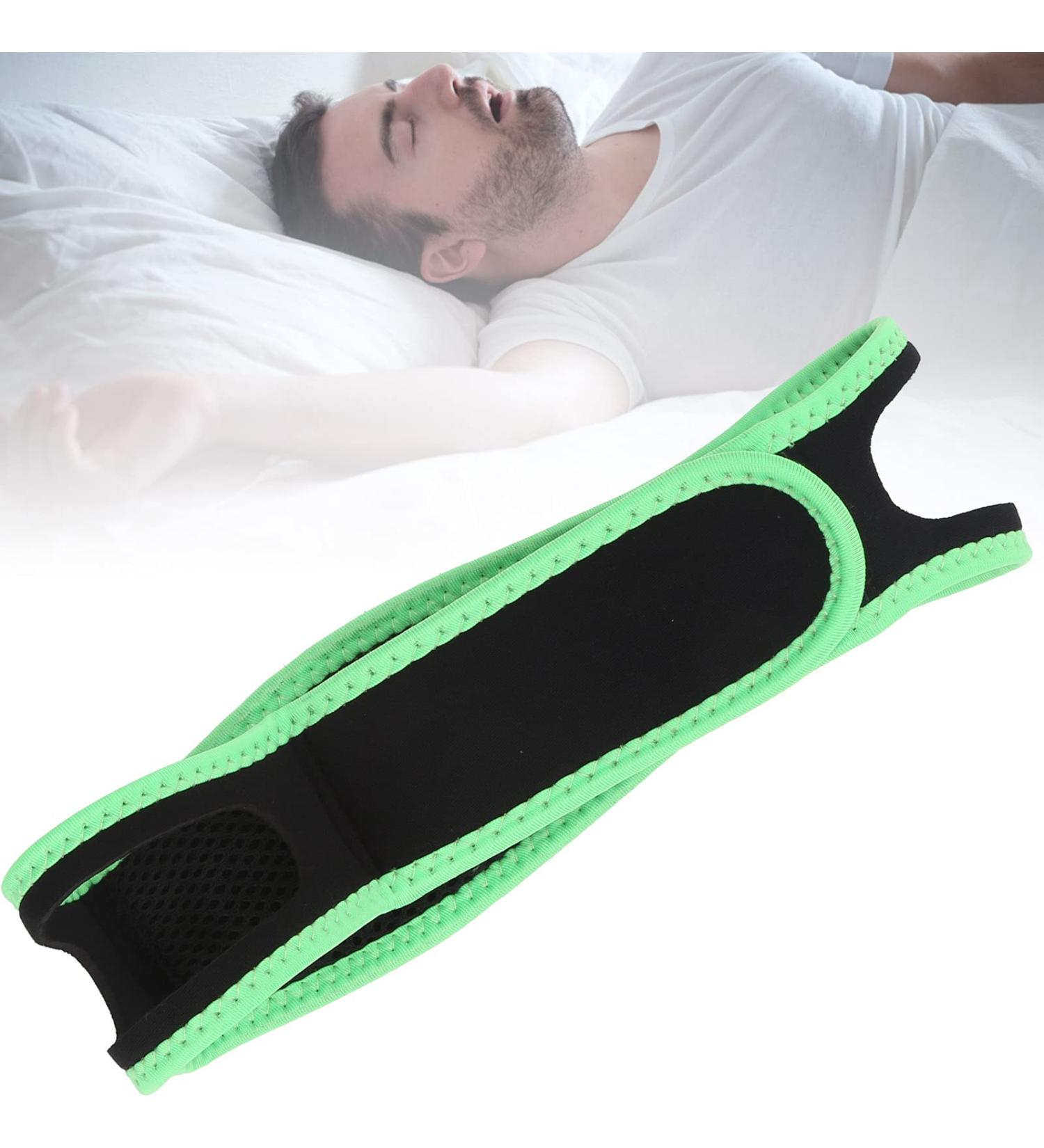 Chin Strap for Snoring - Comfortable Breathable Stop Solution - Snore Relief Jaw Strap - Adjustable Sleep Aid for Men and Women - Buy Online on GoSupps.com