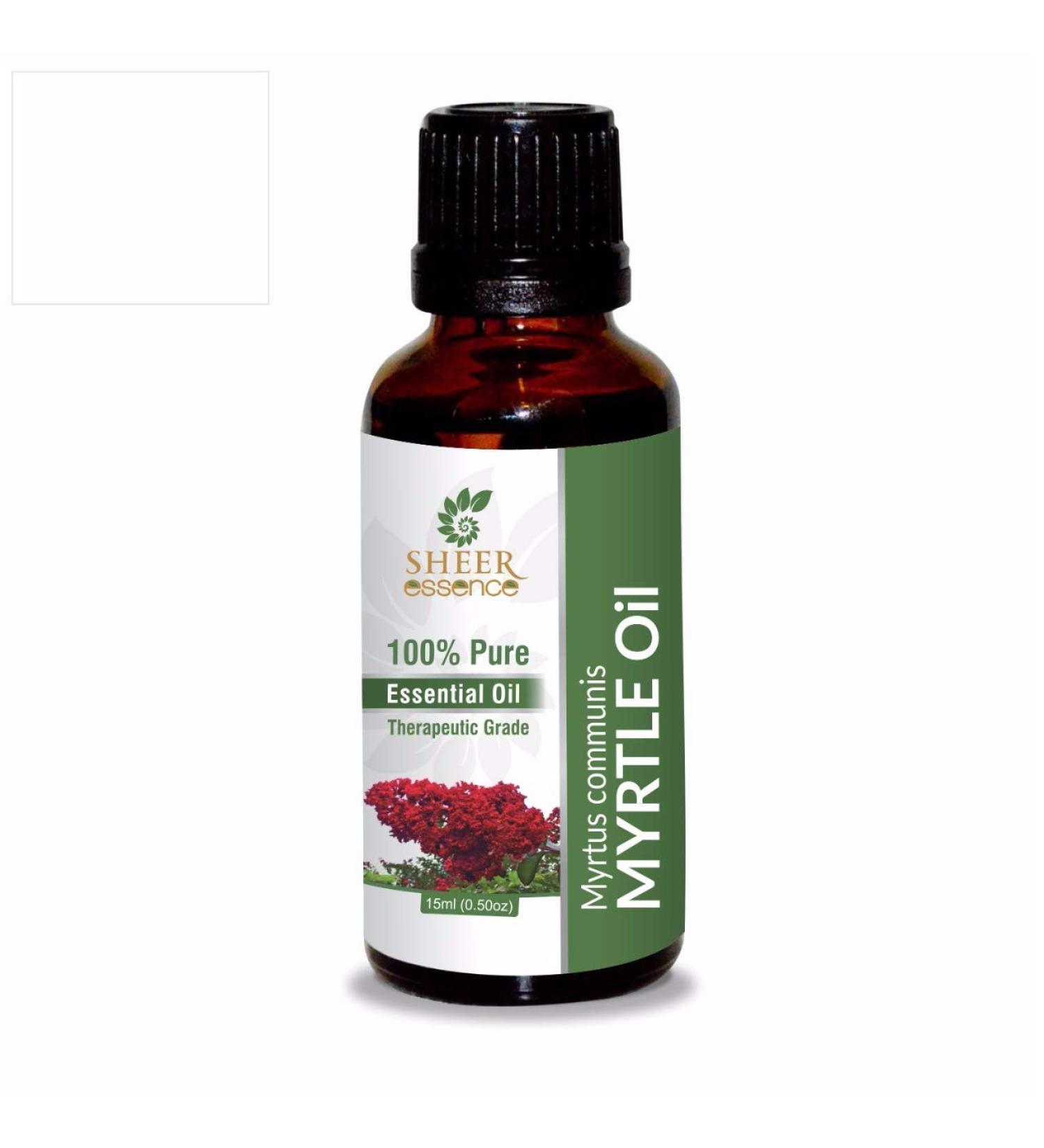 Myrtle Oil -(Myrtus Communis)- Essential Oil 100% Pure Natural Undiluted Uncut Therapeutic Grade Oil 0.51 Fl.OZ - Buy Online on GoSupps.com