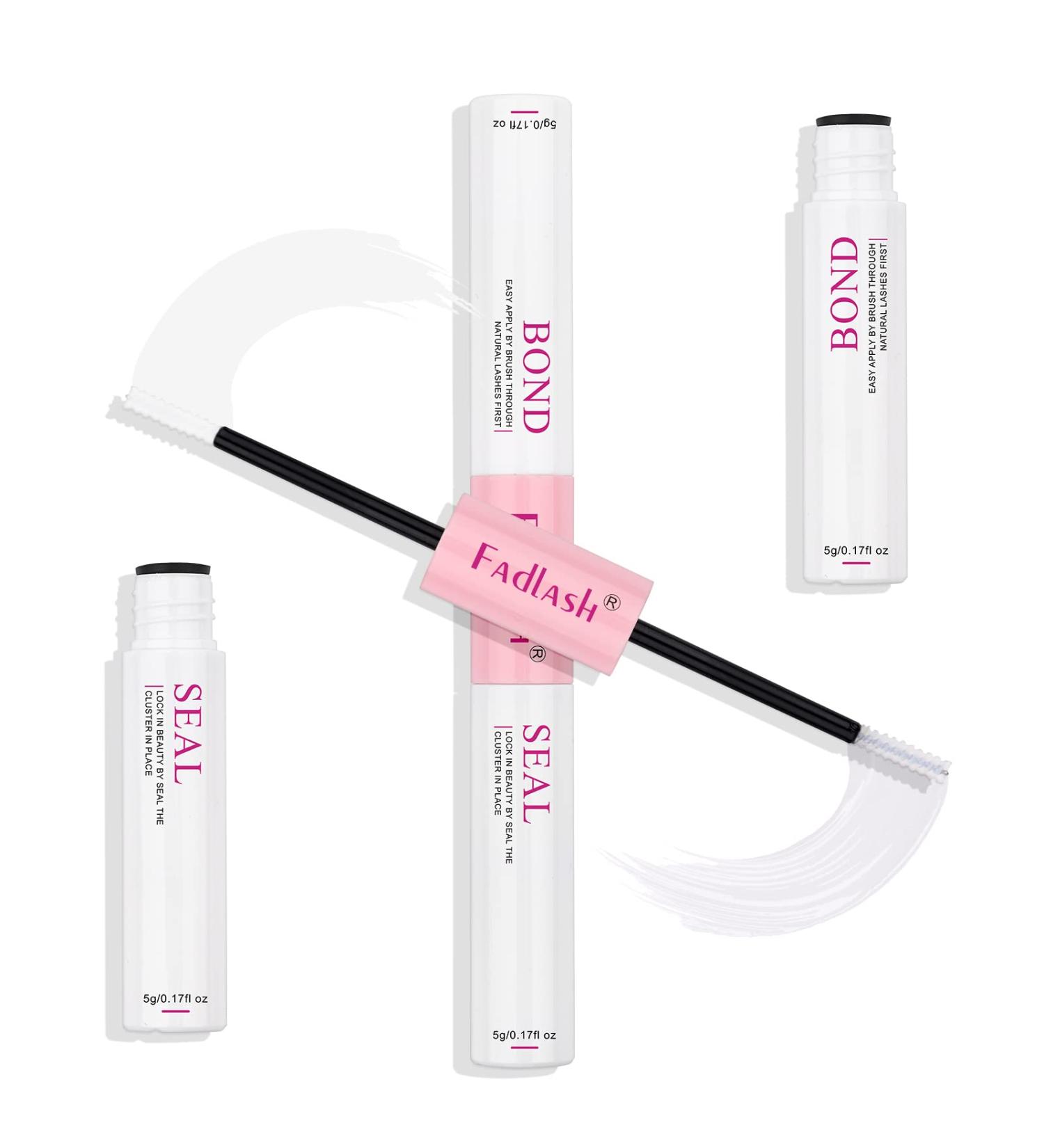Lash Bond & Seal 10ml Glue for Individual Lashes - Strong Hold, Waterproof, Latex-Free DIY Extension Kit - 48-72 Hours Hold - Buy Online on GoSupps.com