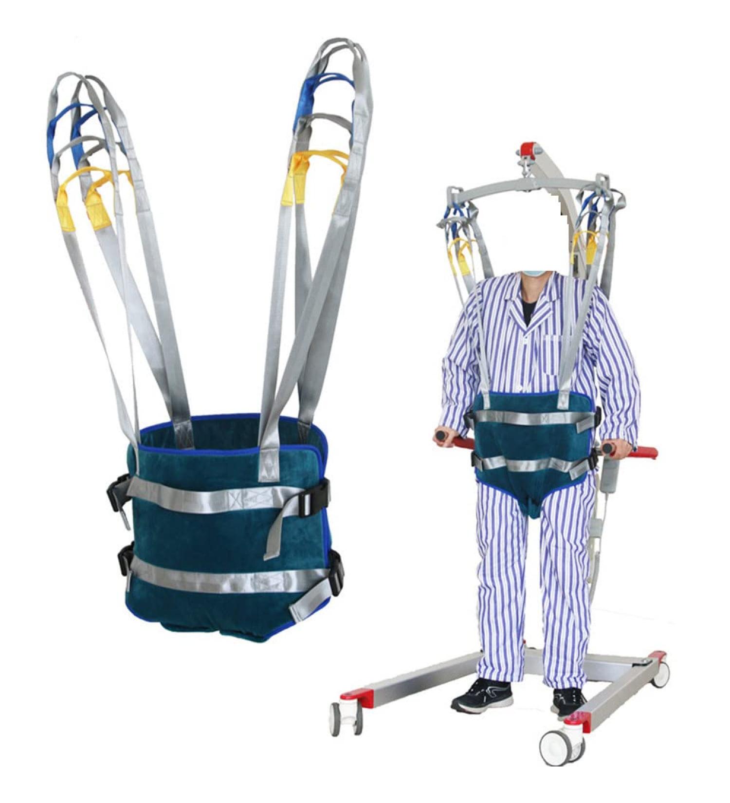 Patient Full Body Lift Sling Walking Standing Aids Medical Gait Belt Divided Leg Sling Adjustable Waist Design Elderly Disabled Medical Device Bed Assistance L - Buy Online on GoSupps.com