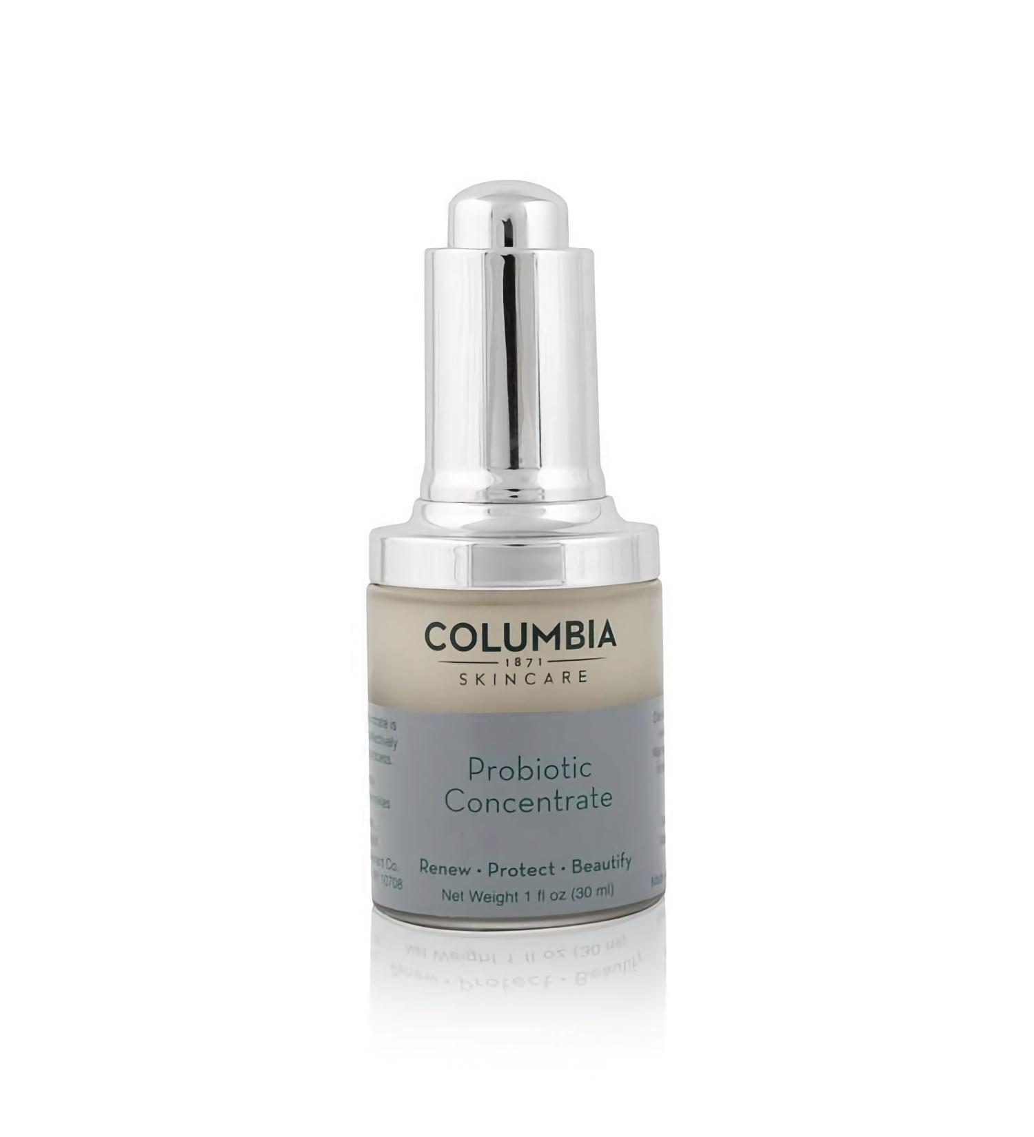Columbia Probiotic Concentrate Serum - Antioxidant Rich Collagen Boosting 1 fl oz - Skin Renewing Formula for Healthy Skin - Buy Online on GoSupps.com