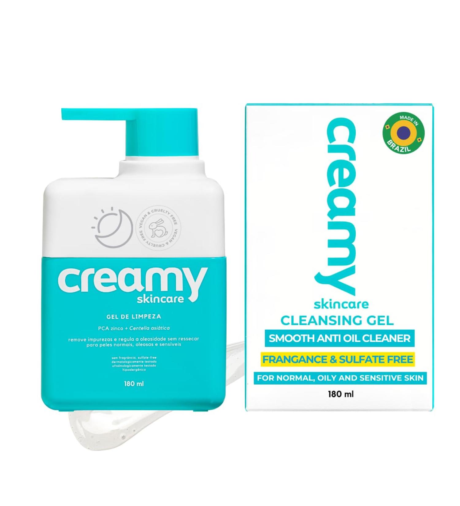 Buy Creamy Gentle Oil-Control Cleansing Gel | Sulfate-Free for Balanced Skin | Effective Hydration | International Shipping Available - Buy Online on GoSupps.com