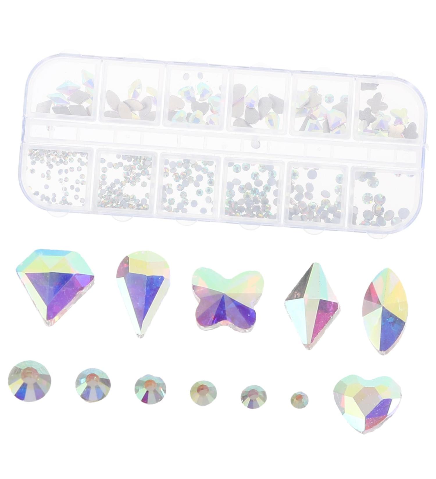EXCEART 1 Box boxed Nail set accessories nail Symphony Metal Strip DIY charms nail decorations manicure Accessories girl manicure decoration diamond jewelry charm metal nail charms - Buy Online on GoSupps.com