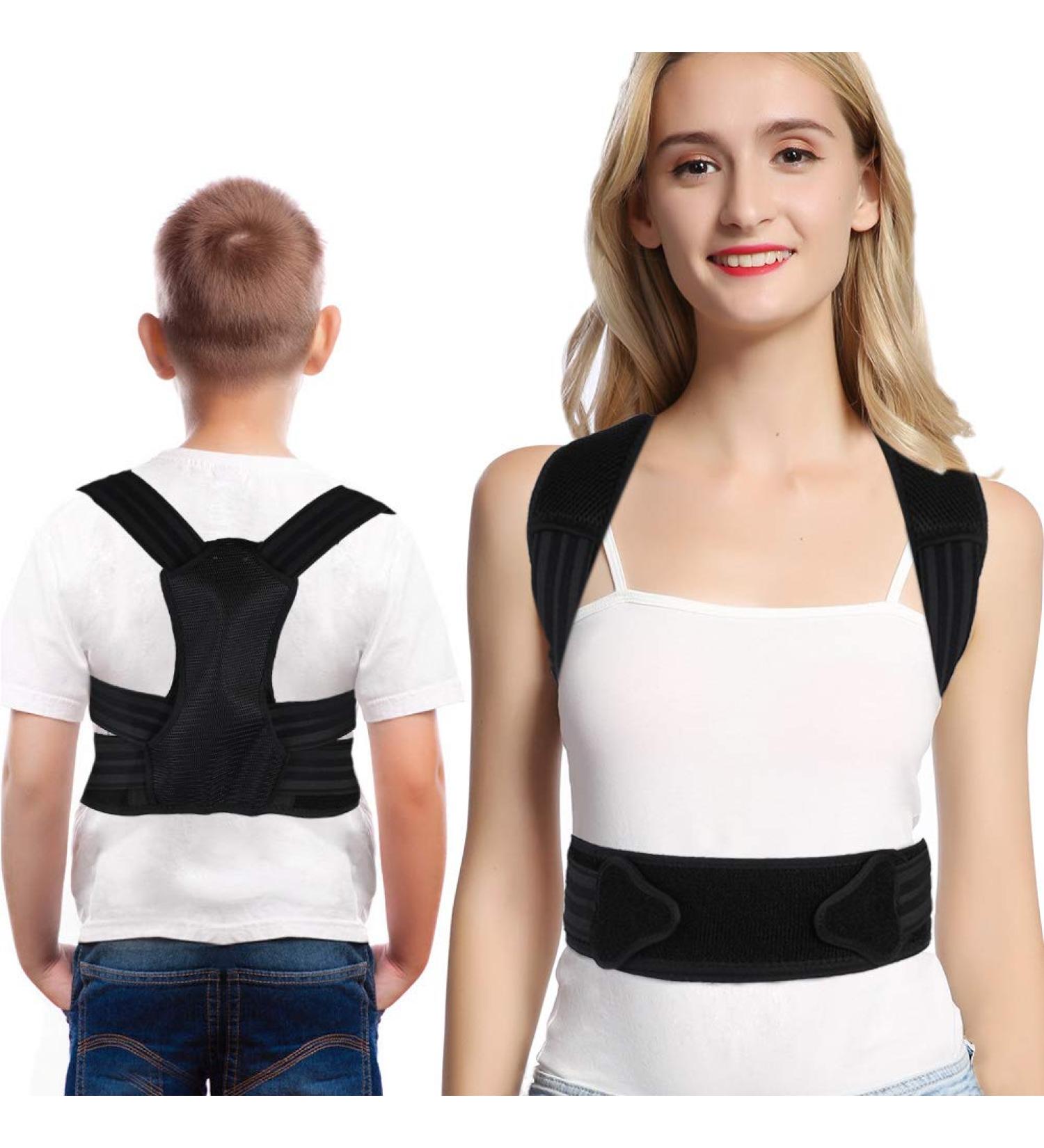 Youth Posture Corrector | Ergonomic Back Brace for Spinal & Clavicle Support | Invisible Under Clothes - Shop Now - Buy Online on GoSupps.com