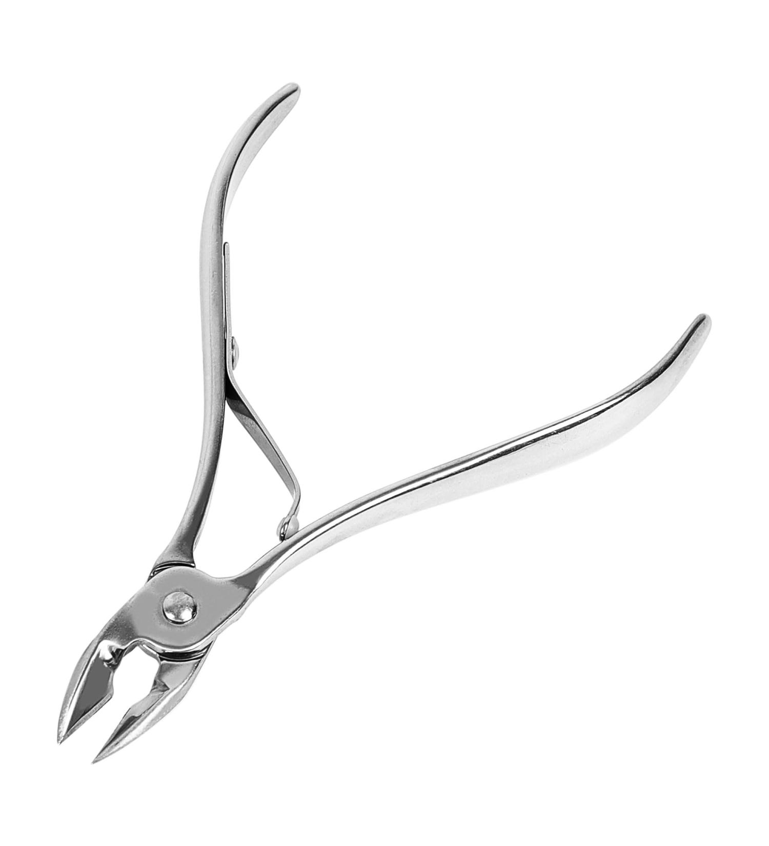 sourcingmap Cuticle Nippers Professional Cuticle Trimmer Cuticle Pusher for Women Men Metal Beauty Remover Manicure Tools for Fingernails and Toenails Home Salon Use Silver Tone - Buy Online on GoSupps.com