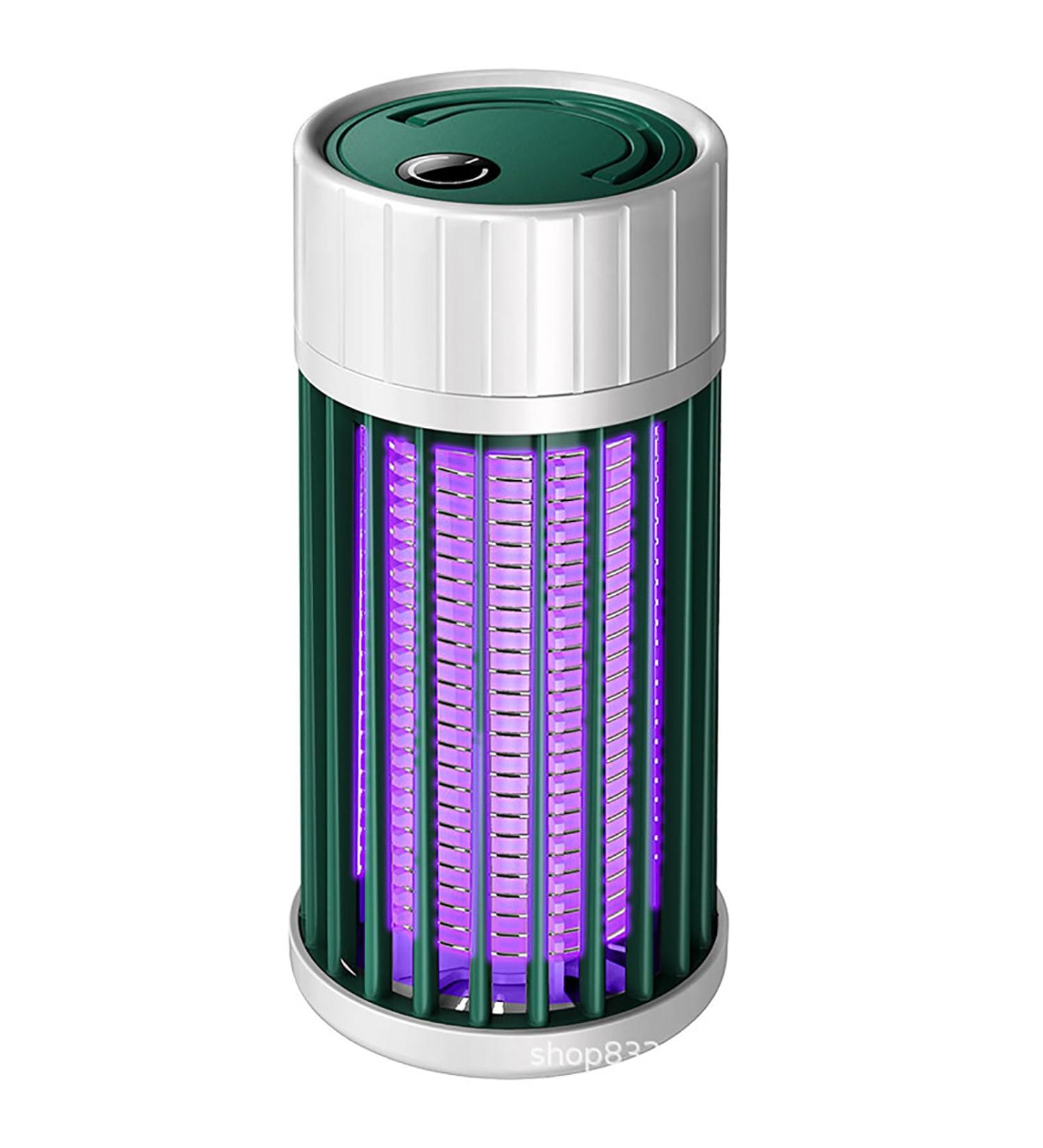 Mosquito Killer Lamp USB Electric Bug Zapper 360 UV Fly Zapper Electric Fly Bug Zapper Light for Home Office Garden Plant Protection Indoor Outdoor Camping (Green) - Buy Online on GoSupps.com