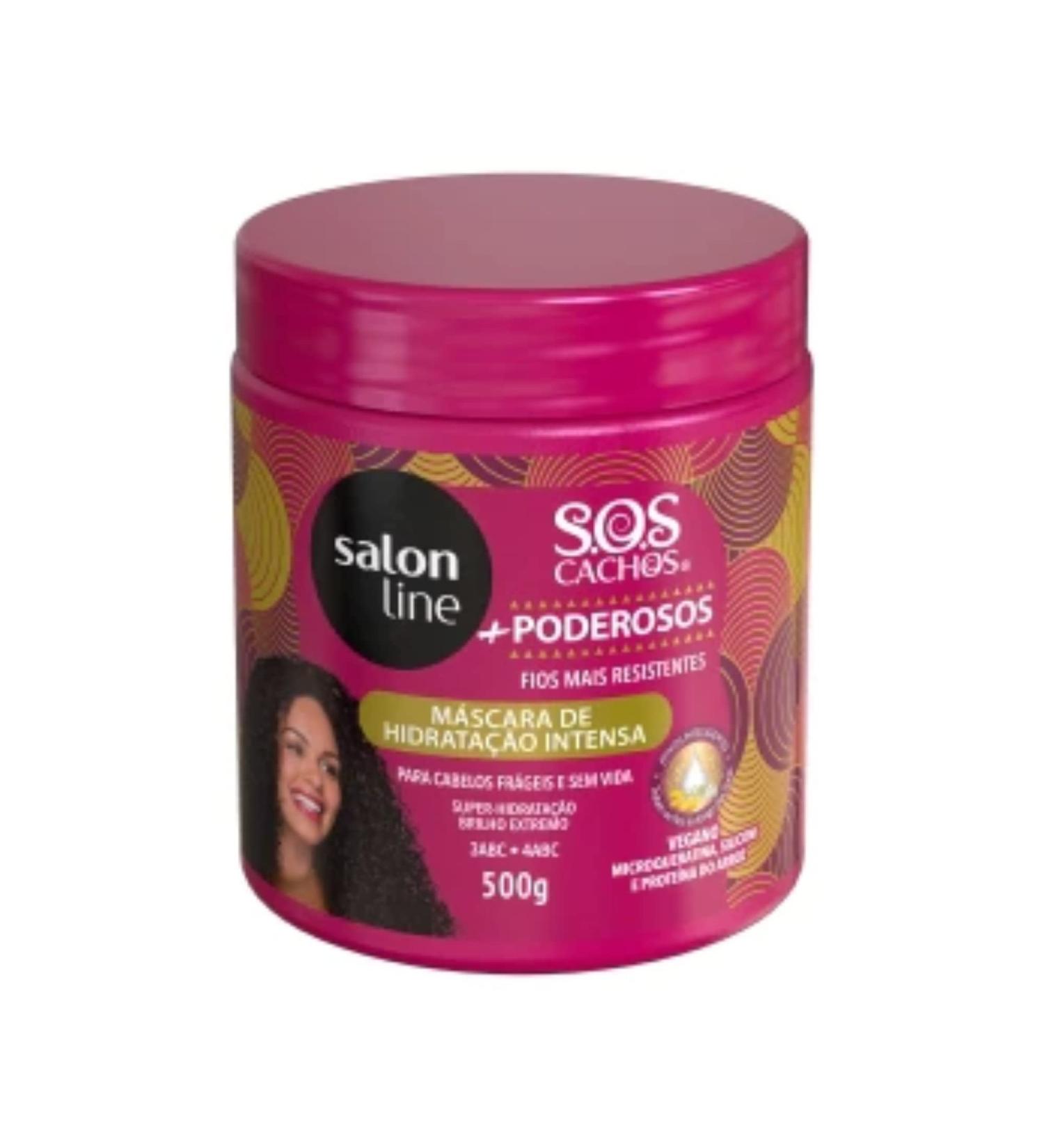 Salon Line S.O.S Cachos Mais Poderosos Salon Line Curly Hair Deep Hydration Mask 500g (U404-T)