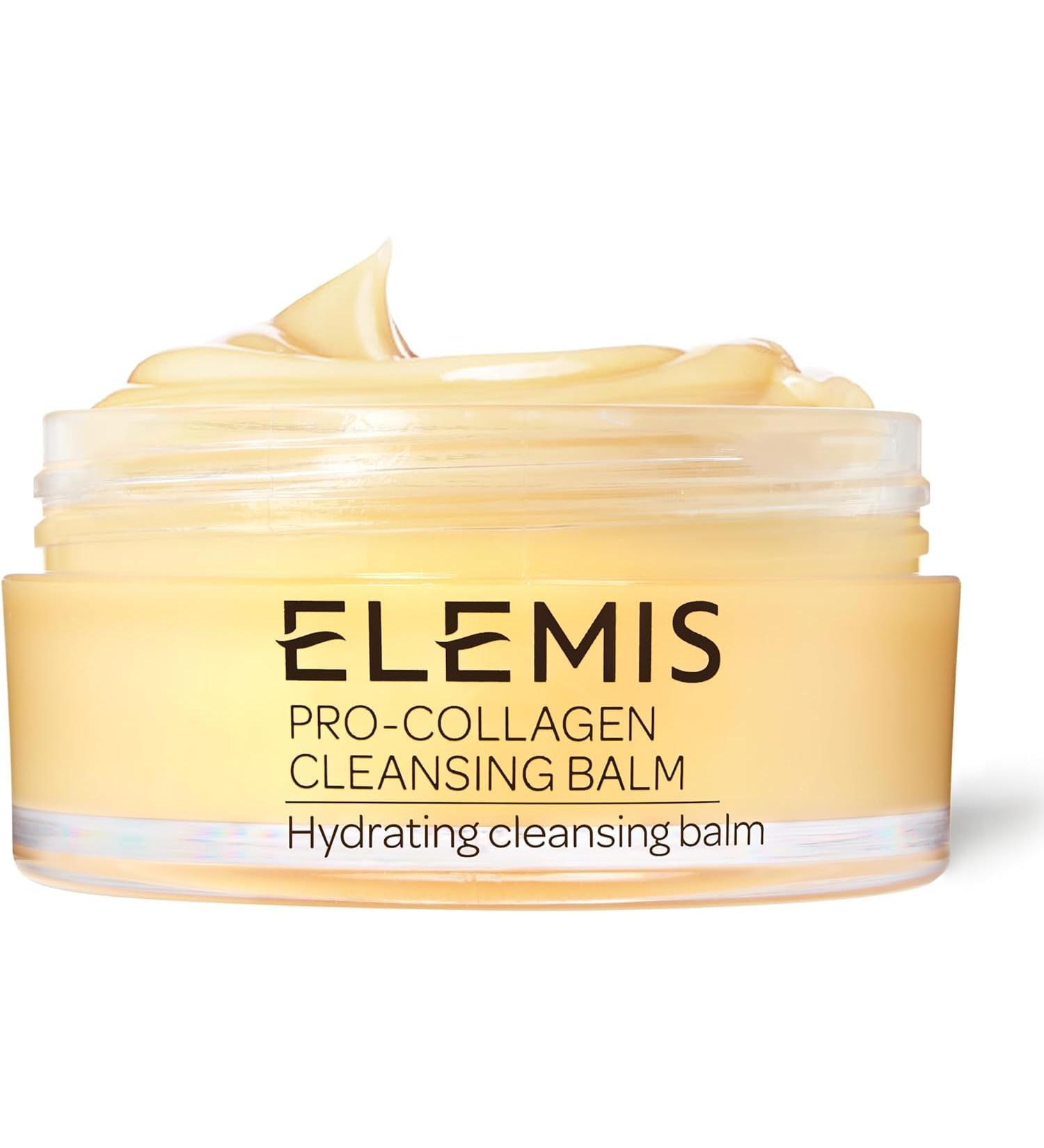 ELEMIS Pro-Collagen Cleansing Balm 3in1 Melting Facial Cleanser for Deep Cleansing Wash Infused with 9 Nourishing Essential Oils Daily Moisturising Makeup Remover for Clean Glowing Skin 50gr Pro-Collagen Cleansing Balm 50g New - Buy Online on GoSupps.com