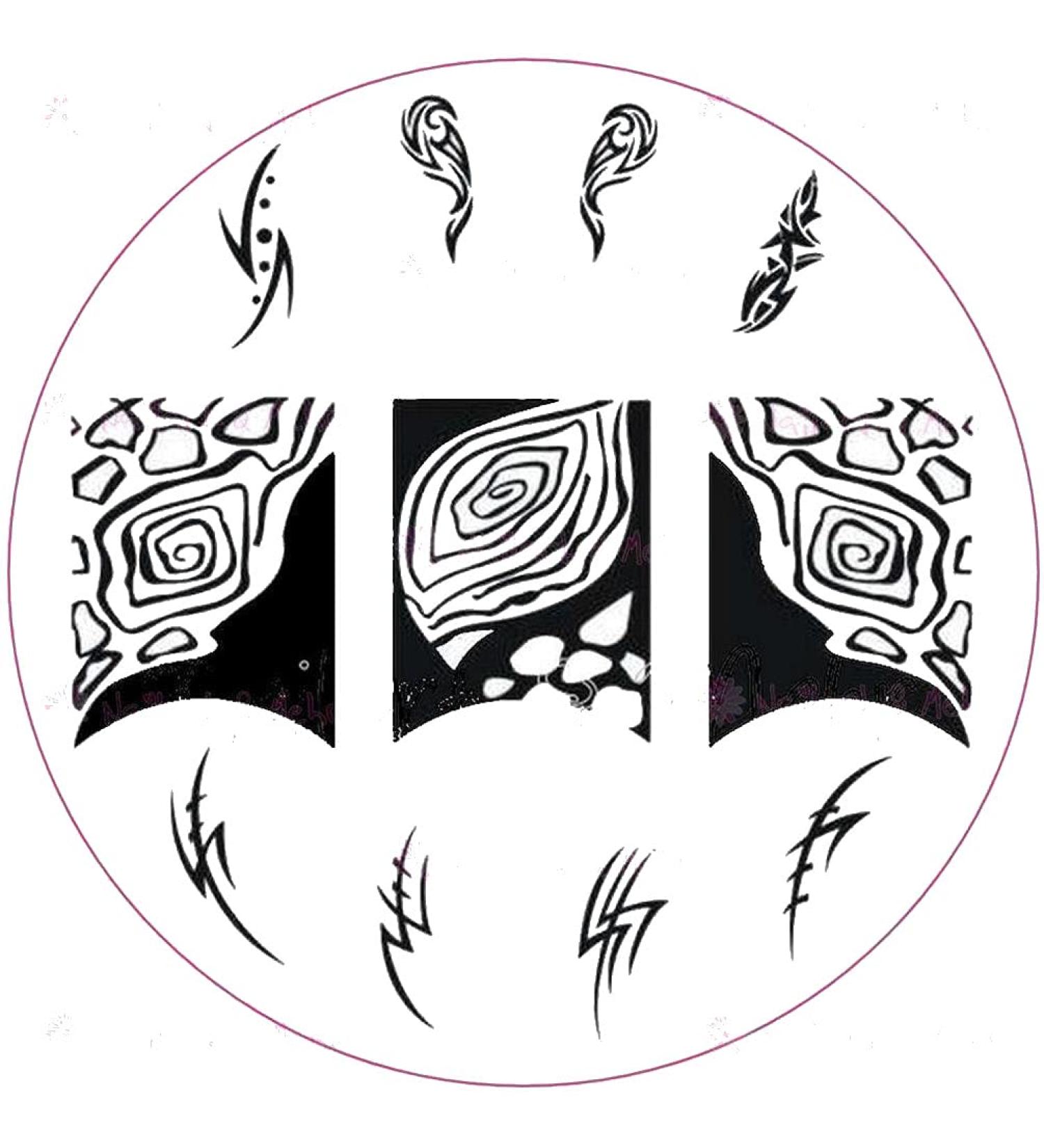 Stamping template # a-09