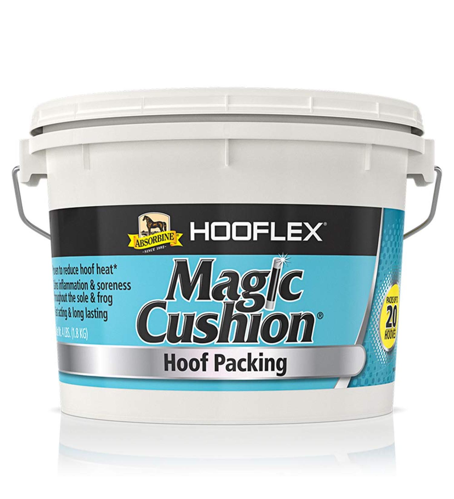 Absorbine Hooflex Magic Cushion Hoof Packing 4 lbs - Premium Hoof Care for Horses | International Shipping Available - Buy Online on GoSupps.com