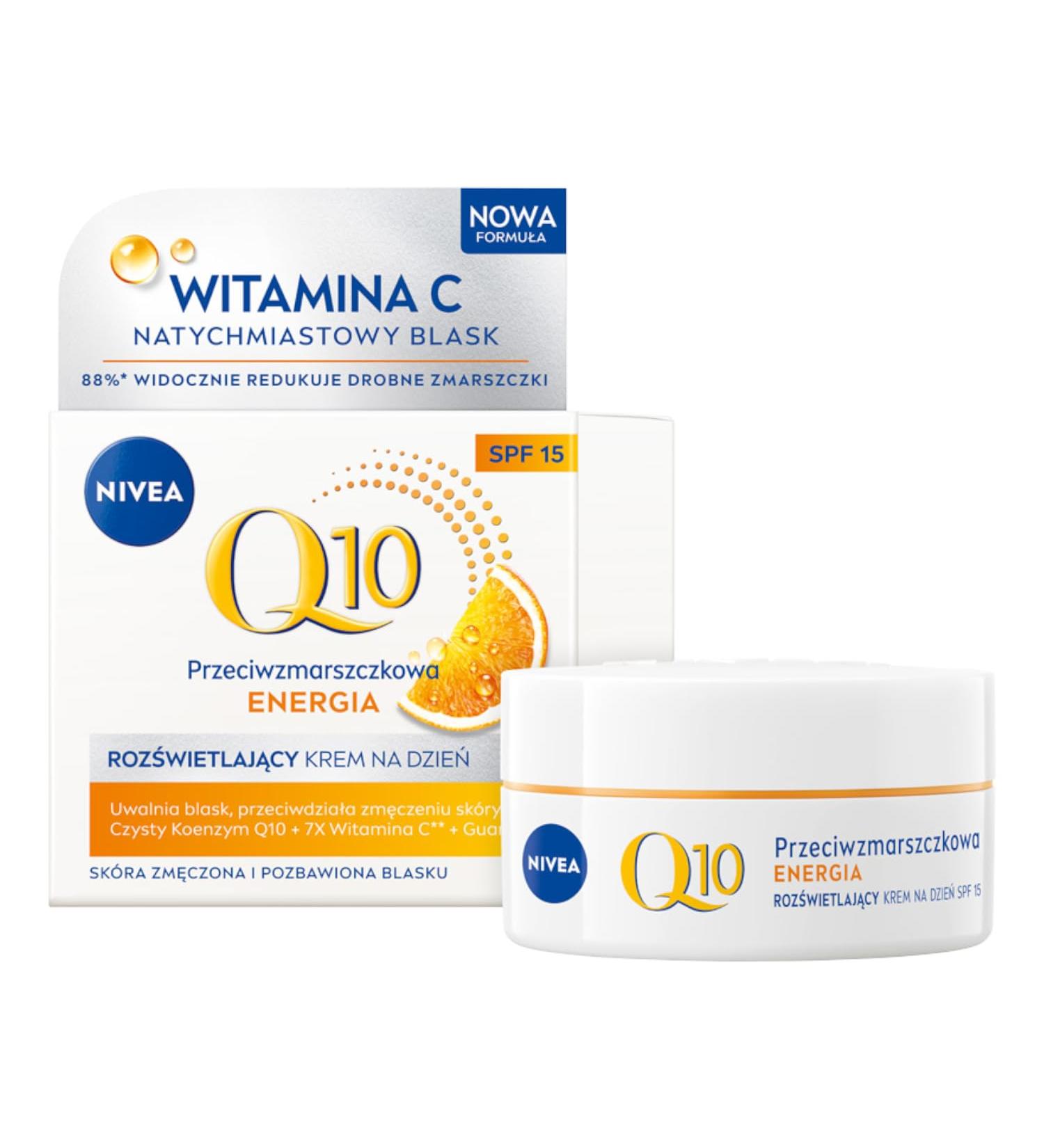 NIVEA Q10 Energy Health SPF 15.50 ml - Buy Online on GoSupps.com