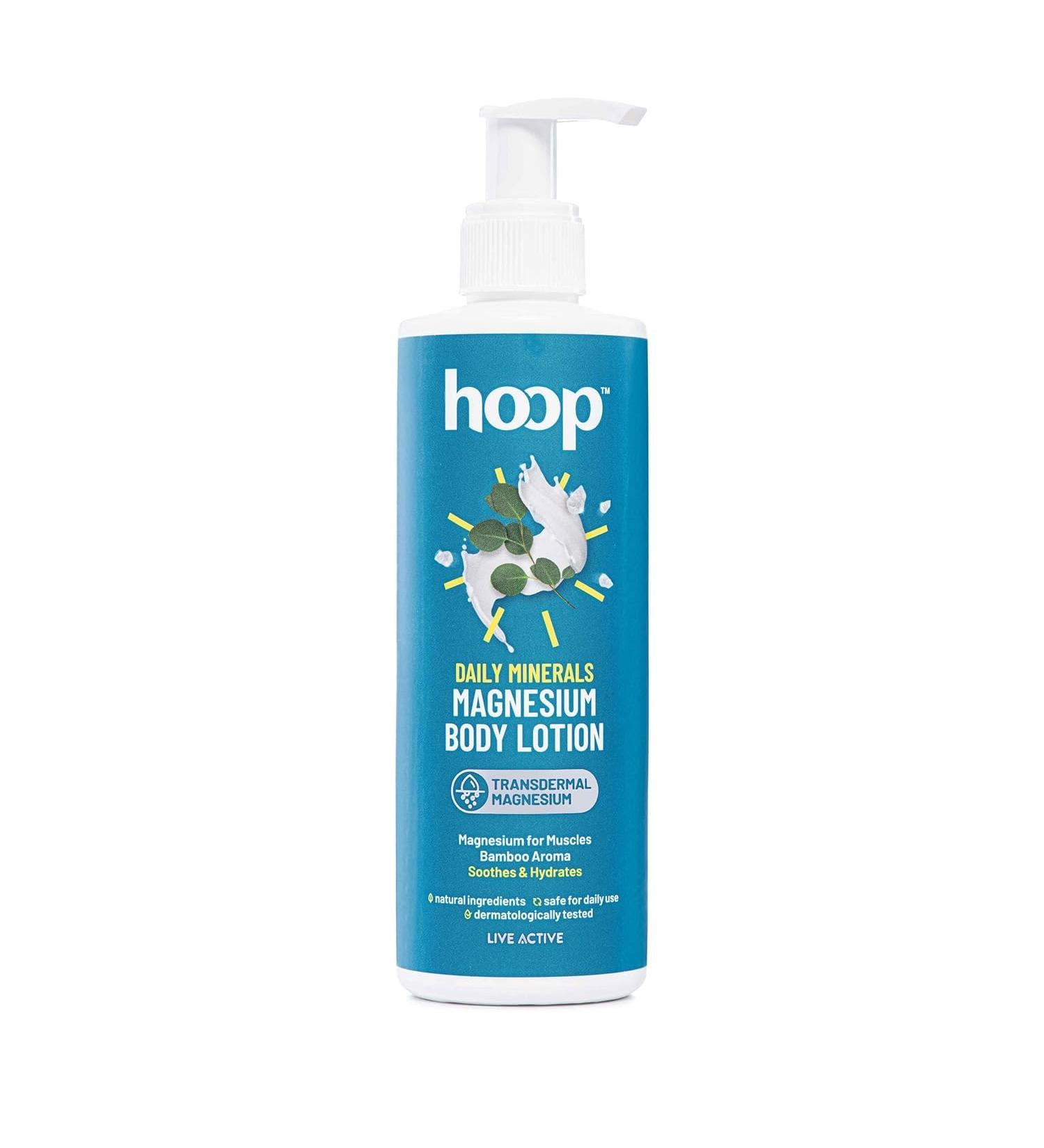 Magnesium Body Lotion | Topical Magnesium Chloride Supplement for Muscle Recovery | Magnesium Oil helps Relax Muscles Recover from Spasms Cramps Fitness & Sports | 250 ml - Buy Online on GoSupps.com