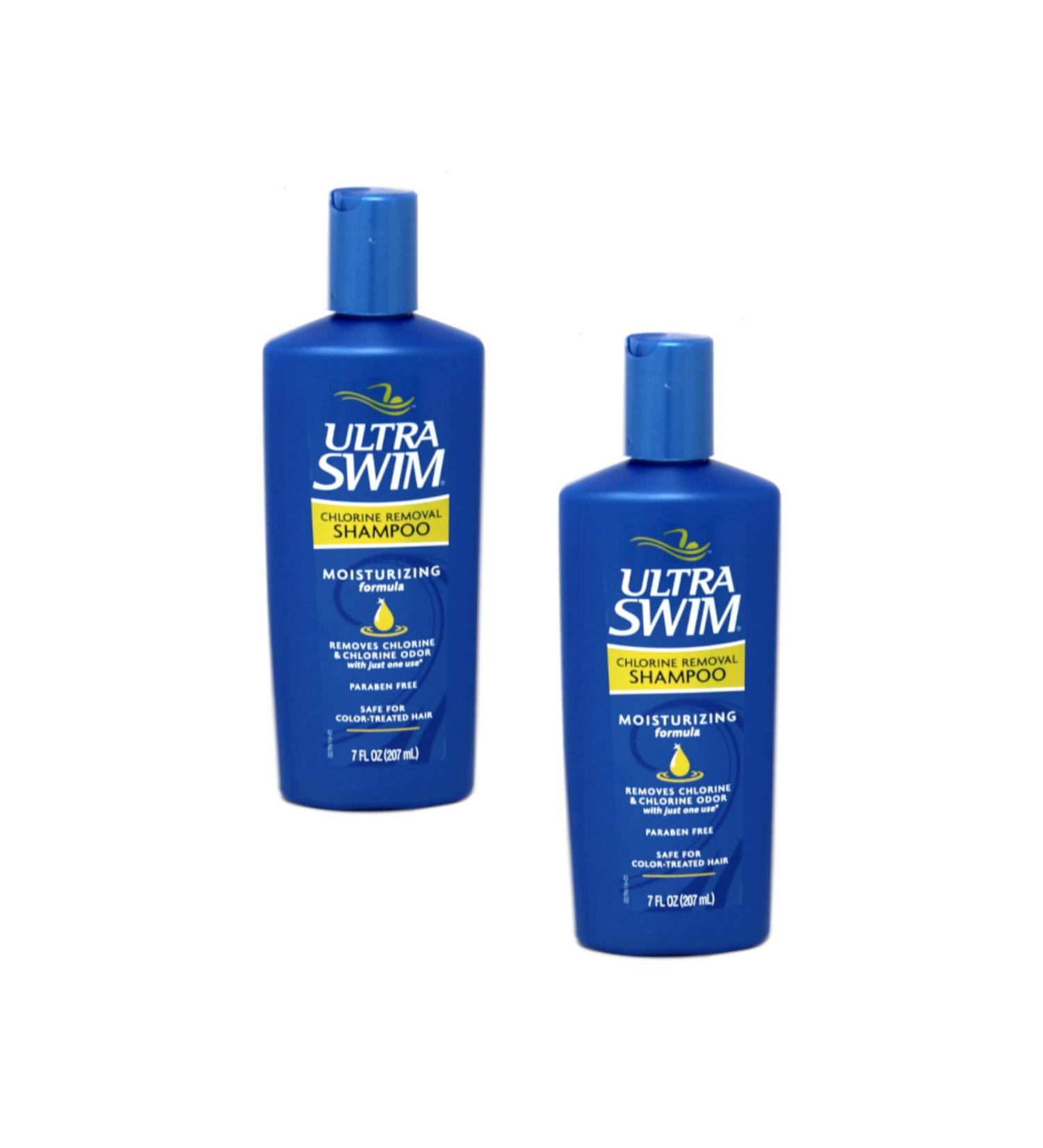 UltraSwim Chlorine Removal Shampoo 7 oz - Moisturizing Formula (Pack of 2) | Best International Shipping - Buy Online on GoSupps.com