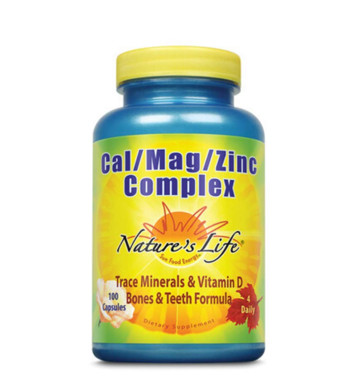 Nature's Life Cal/Mag/Zinc Complex | 100 ct