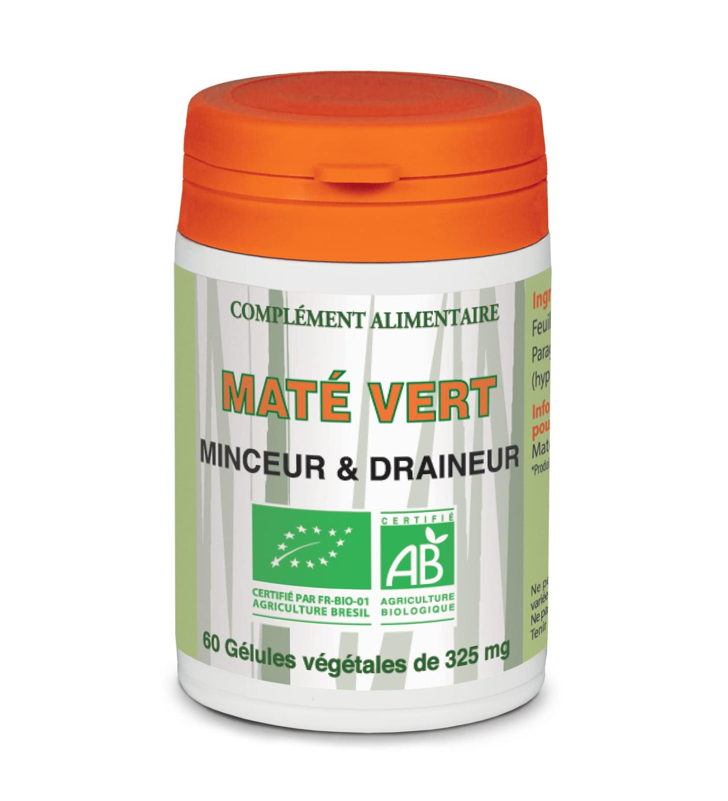 Organic Green Mate - 60 Capsules - Ally Slimming