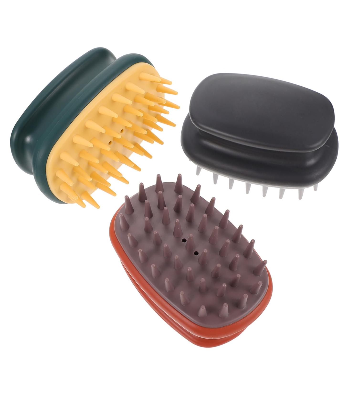 Magiclulu Multifunctional Shampoo Brush & Scalp Massager - Best Hair Care Tool for Cleaning & Shed Removal | Shop Globally - Buy Online on GoSupps.com