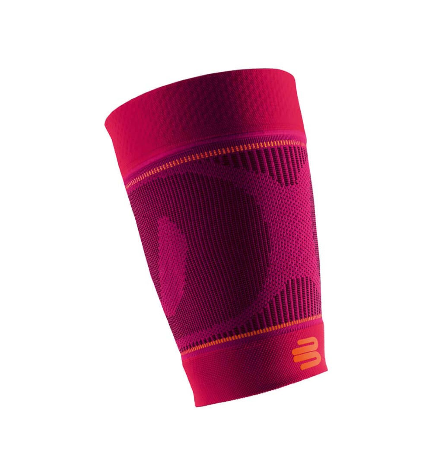 Shop Bauerfeind Compression Skylight Bandage - Unisex Sports Compression Sleeves for Thighs - Optimal Muscle Support for Ball & Endurance Sports - Pink Pair of 1 - Buy Online on GoSupps.com